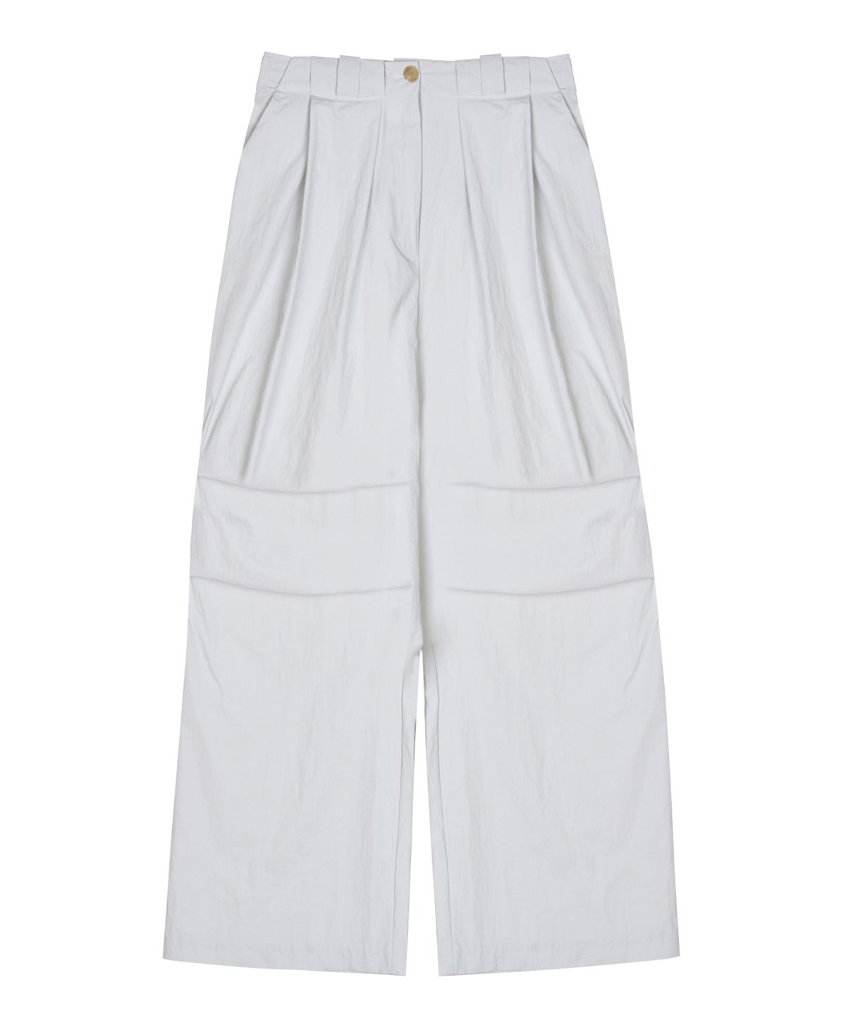 닉앤니콜(NICK&NICOLE) VOLUME TUCK WIDE PANTS_SKY BLUE