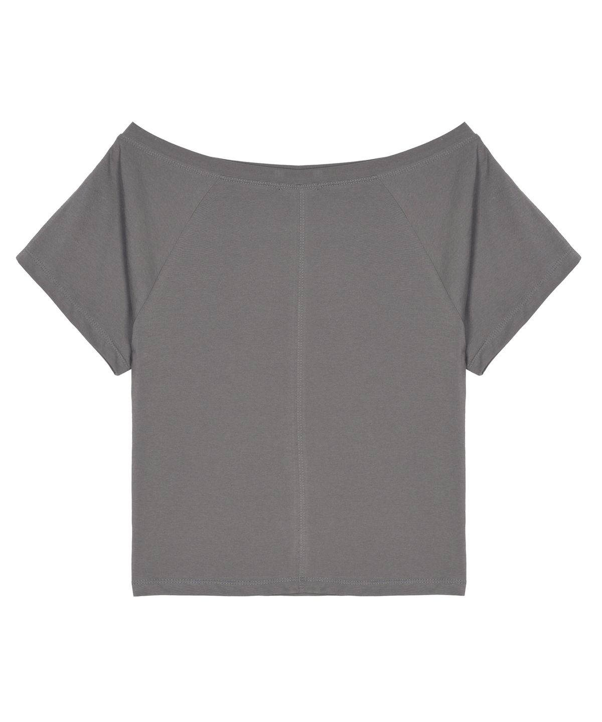 닉앤니콜(NICK&NICOLE) RAGLAN LETTERING TOP_CHARCOAL