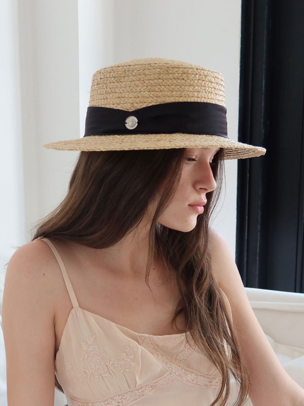 시오르(SIEOR) BOE Raffia Hat_beige