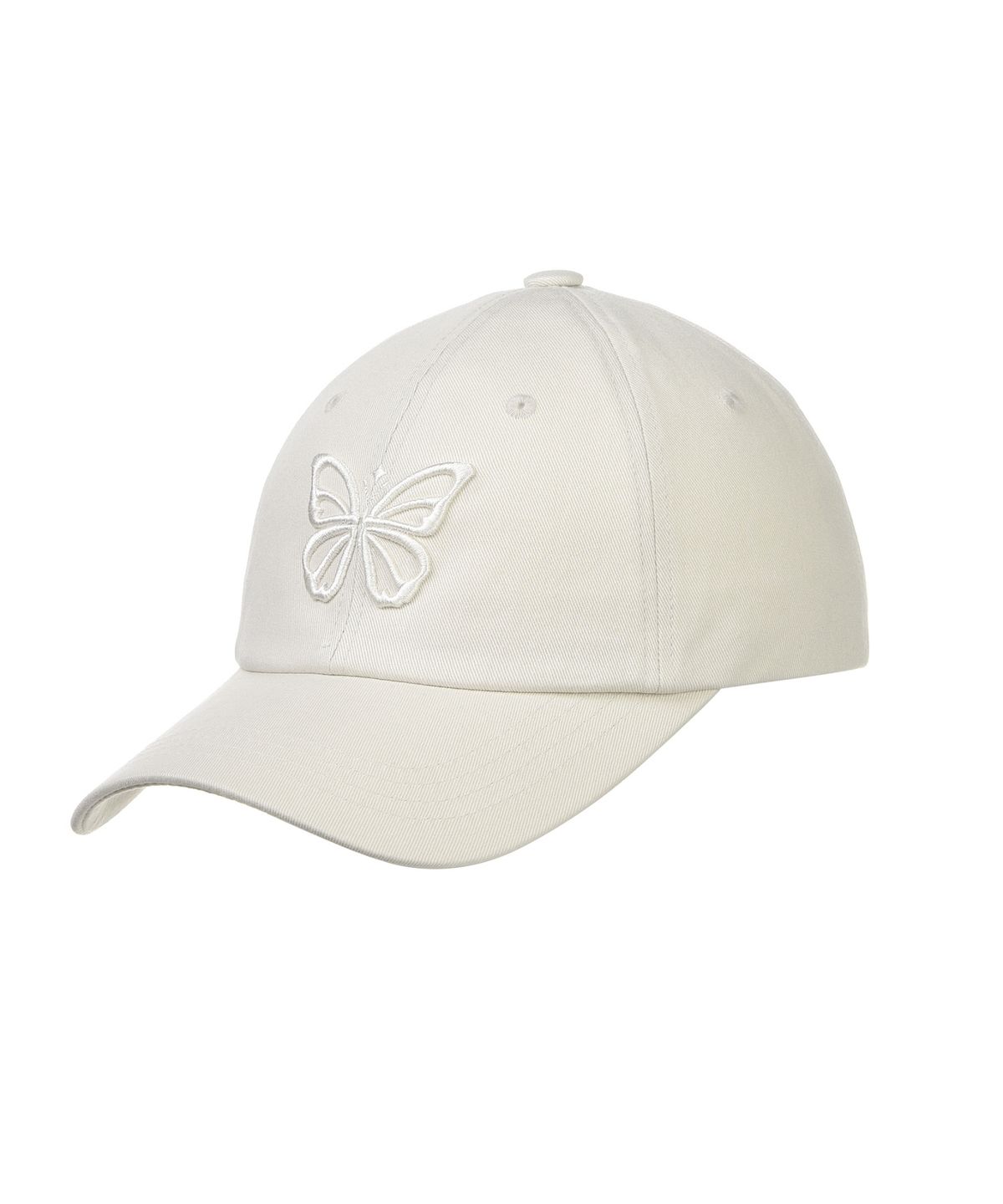 닉앤니콜(NICK&NICOLE) VINTAGE BUTTERFLY BLINK BALL CAP_BEIGE