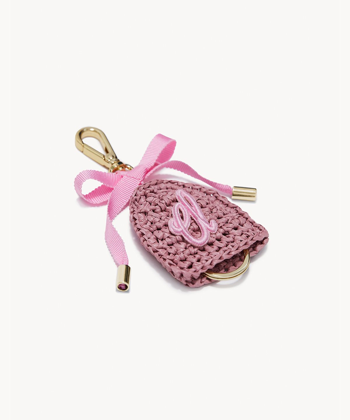 끌라베(CLAVE) RAFFIA KEY CHARM (라피아 키참) [2color]