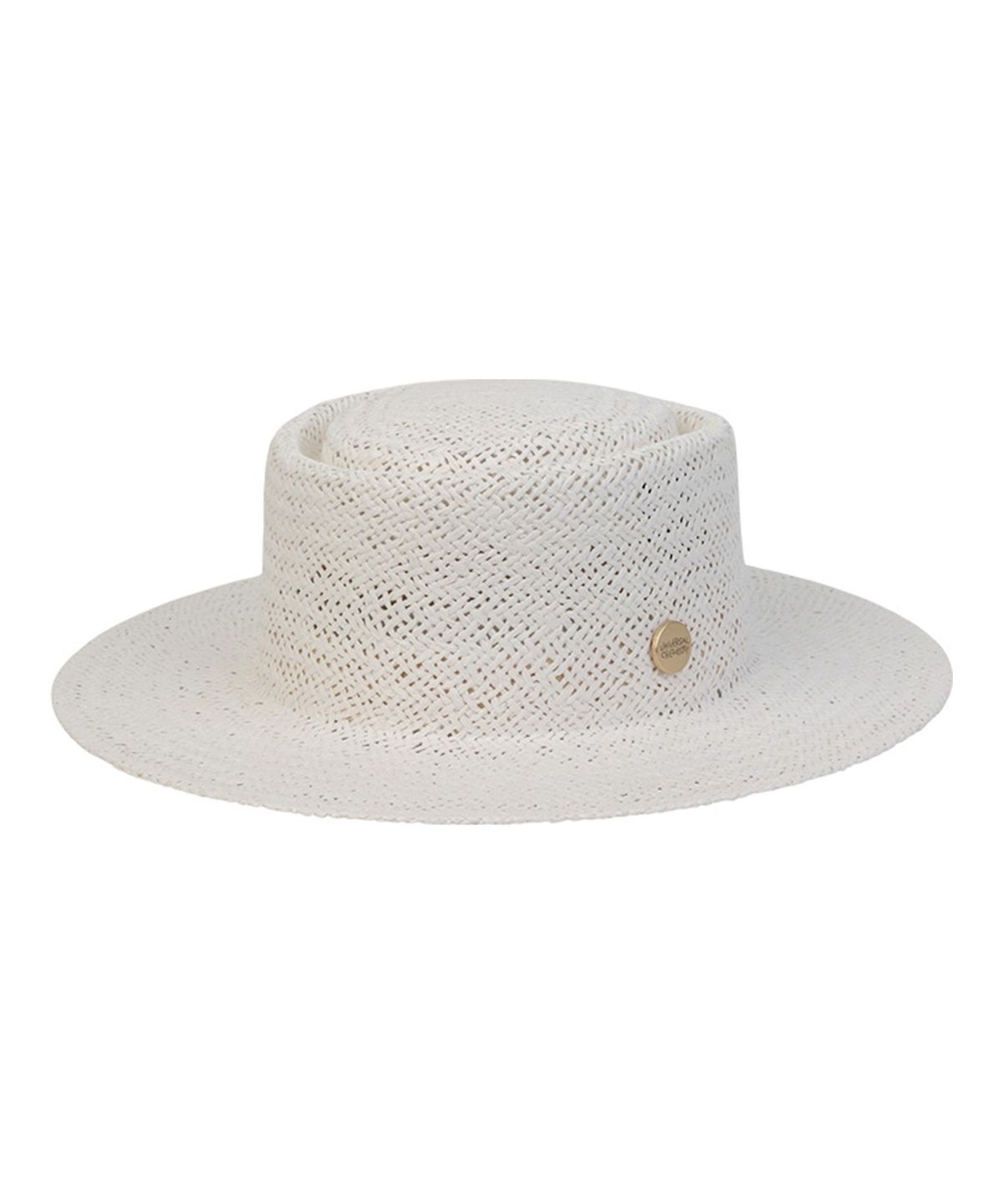 유니버셜 케미스트리(UNIVERSAL CHEMISTRY) Home White Simple Panama Hat 파나마햇