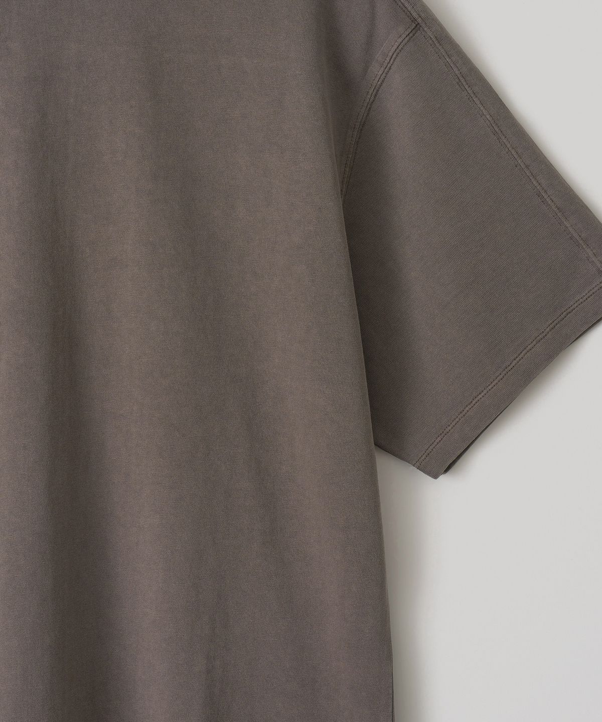 어나더 오피스(ANOTHER OFFICE) Pigment Dolman S/S Tee (Sepia Brown)