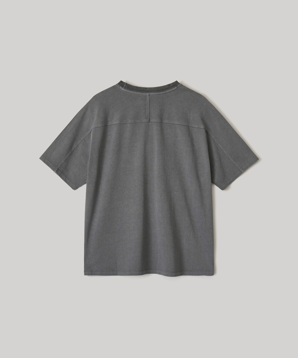 어나더 오피스(ANOTHER OFFICE) Pigment Dolman S/S Tee (Dark Gray)
