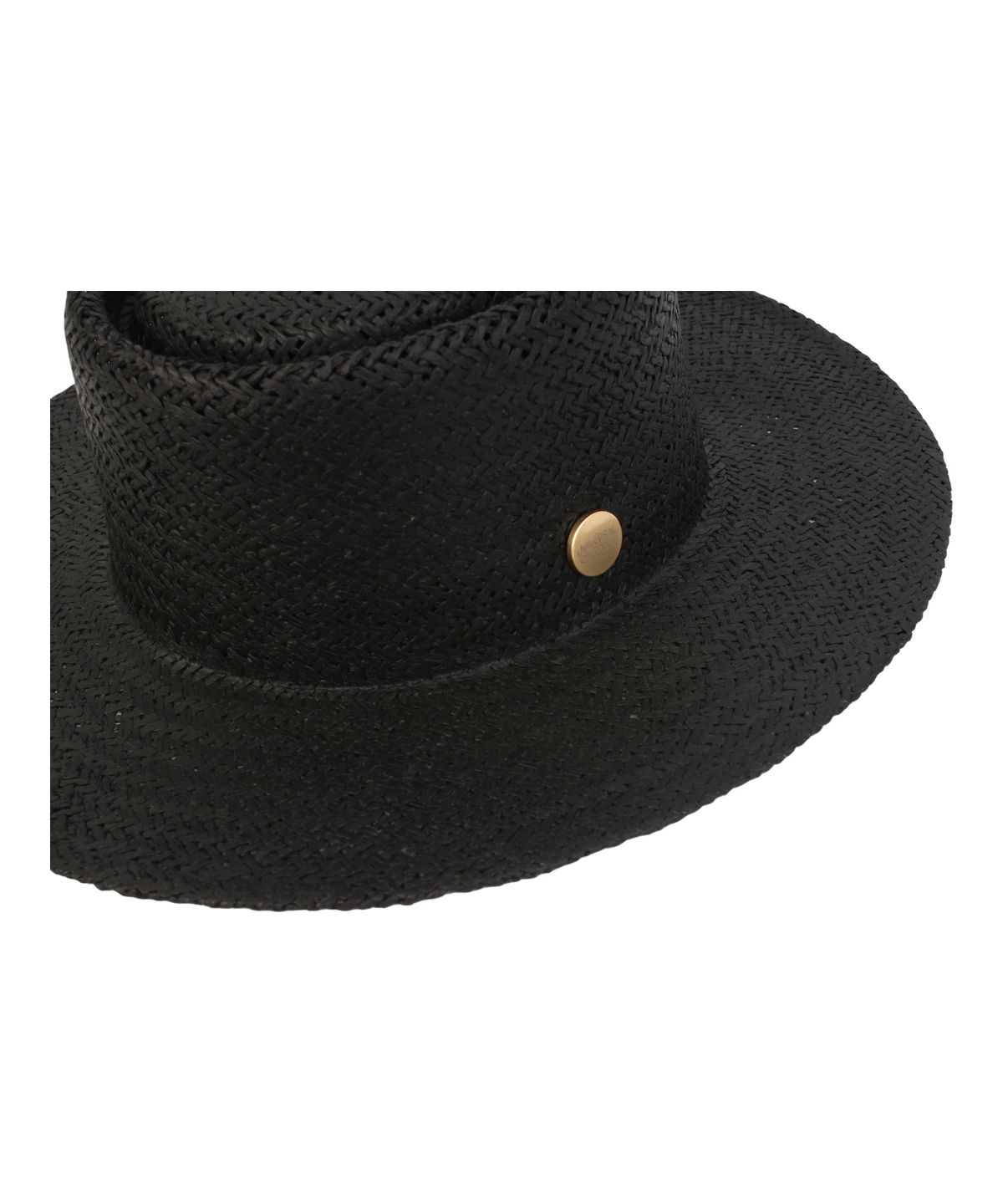 유니버셜 케미스트리(UNIVERSAL CHEMISTRY) Home Black Simple Panama Hat 파나마햇