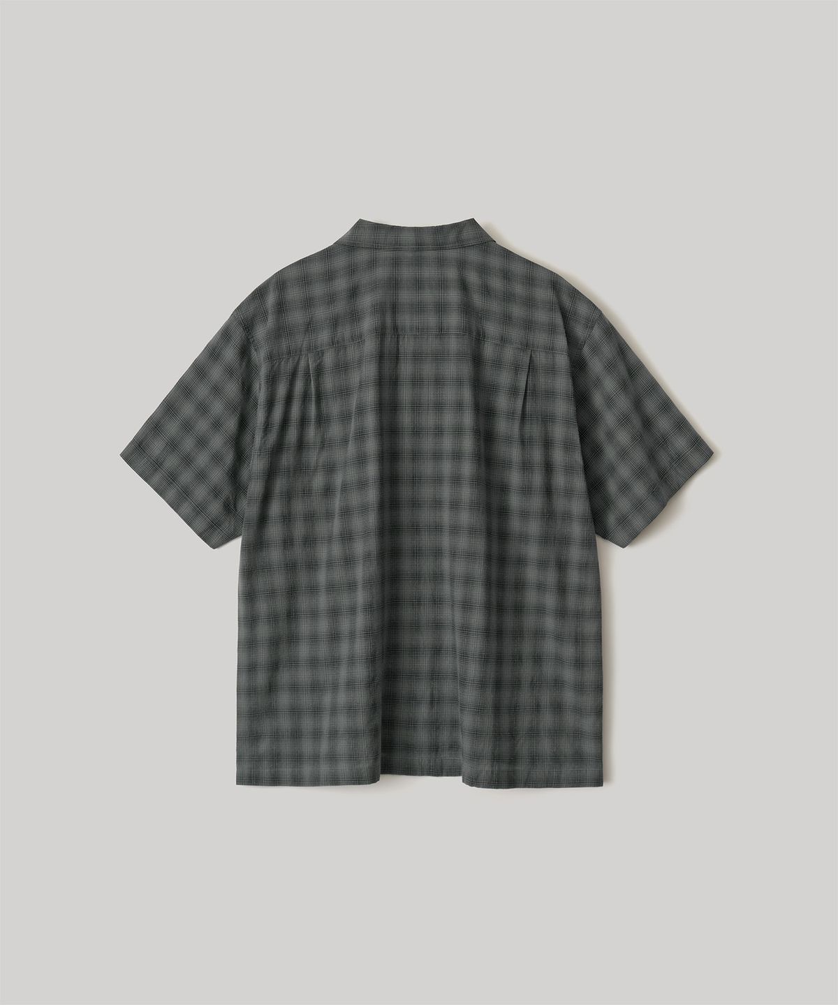 어나더 오피스(ANOTHER OFFICE) Italian Silk Shirt (Gray Ombre)
