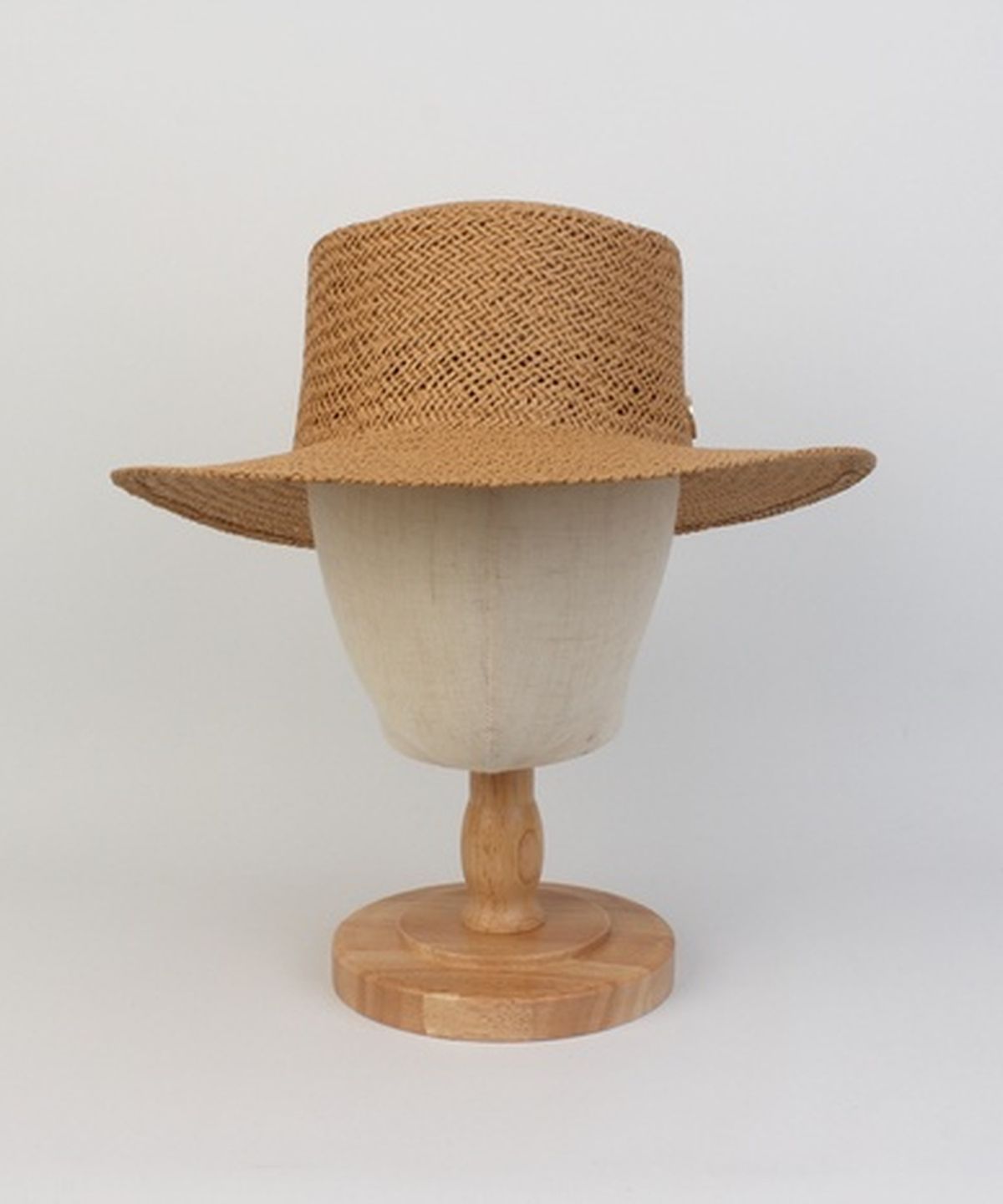유니버셜 케미스트리(UNIVERSAL CHEMISTRY) Home Brown Simple Panama Hat 파나마햇