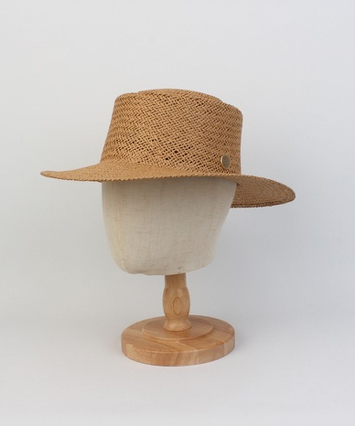 유니버셜 케미스트리(UNIVERSAL CHEMISTRY) Home Brown Simple Panama Hat 파나마햇