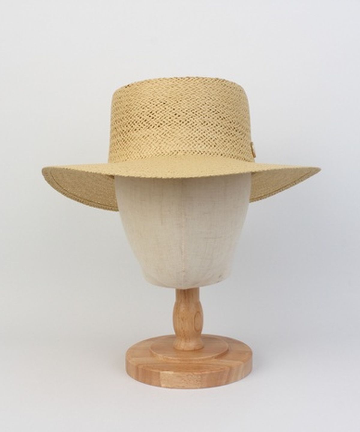 유니버셜 케미스트리(UNIVERSAL CHEMISTRY) Home Beige Simple Panama Hat 파나마햇