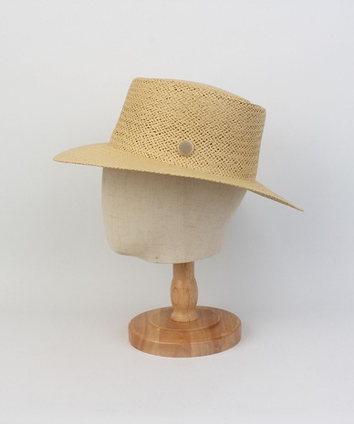 유니버셜 케미스트리(UNIVERSAL CHEMISTRY) Home Beige Simple Panama Hat 파나마햇