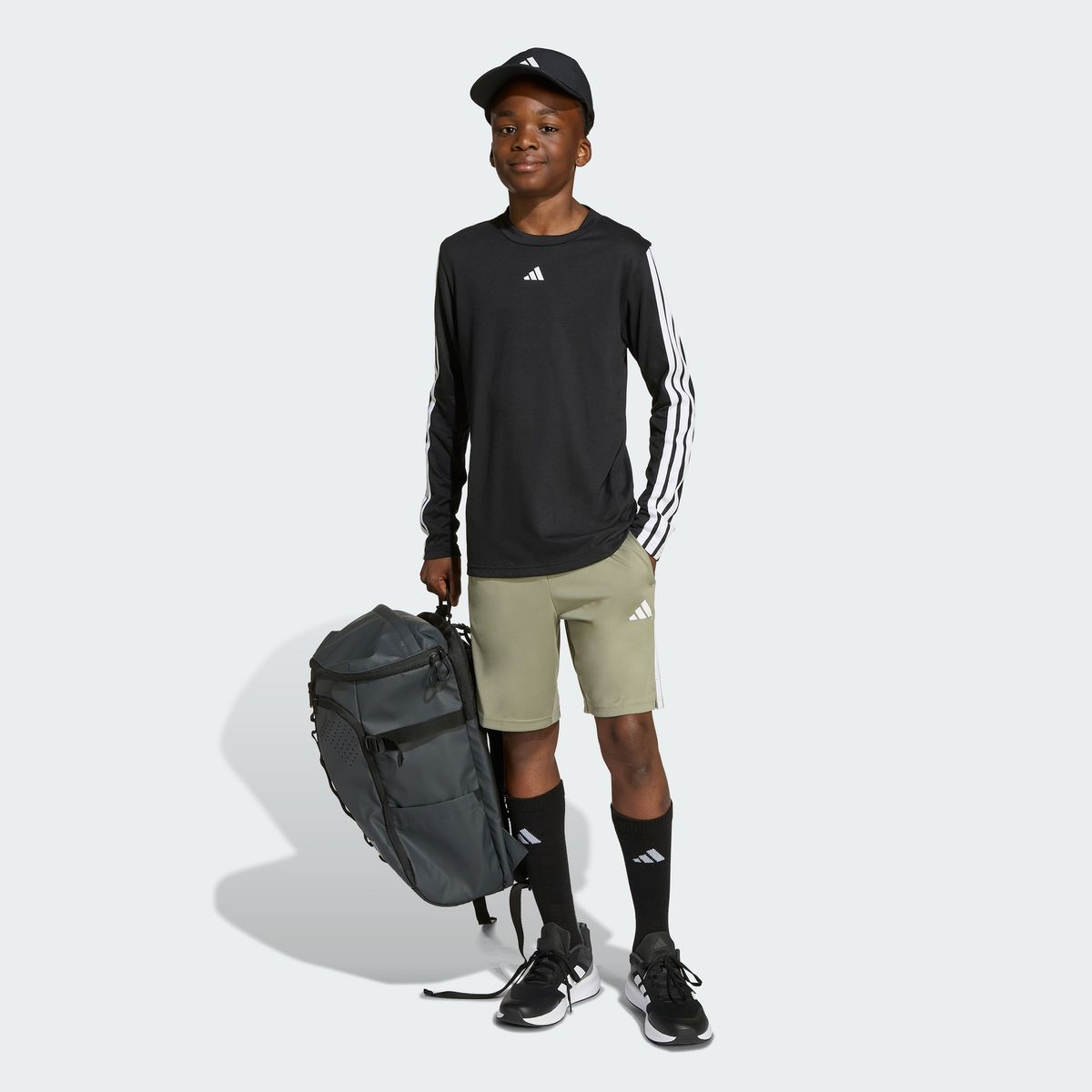 아디다스 키즈(ADIDAS KIDS) 트레인 에센셜 긴팔 티 키즈 JM1577