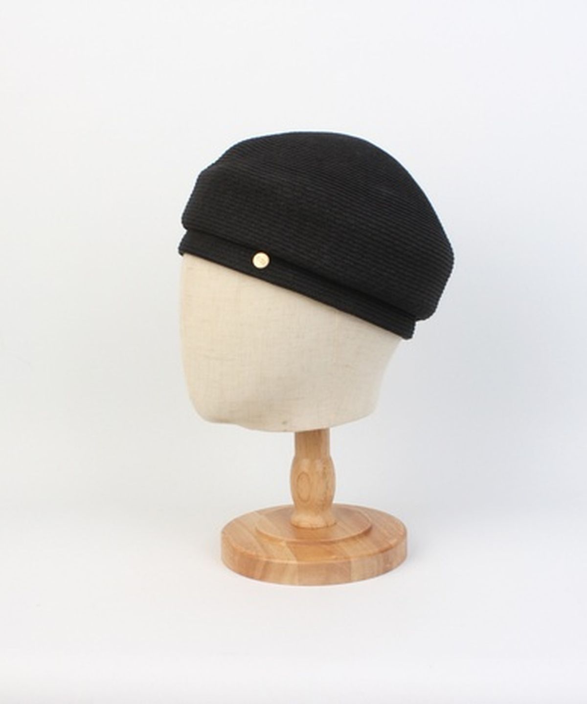 유니버셜 케미스트리(UNIVERSAL CHEMISTRY) Summer Logo Black Beret 베레모