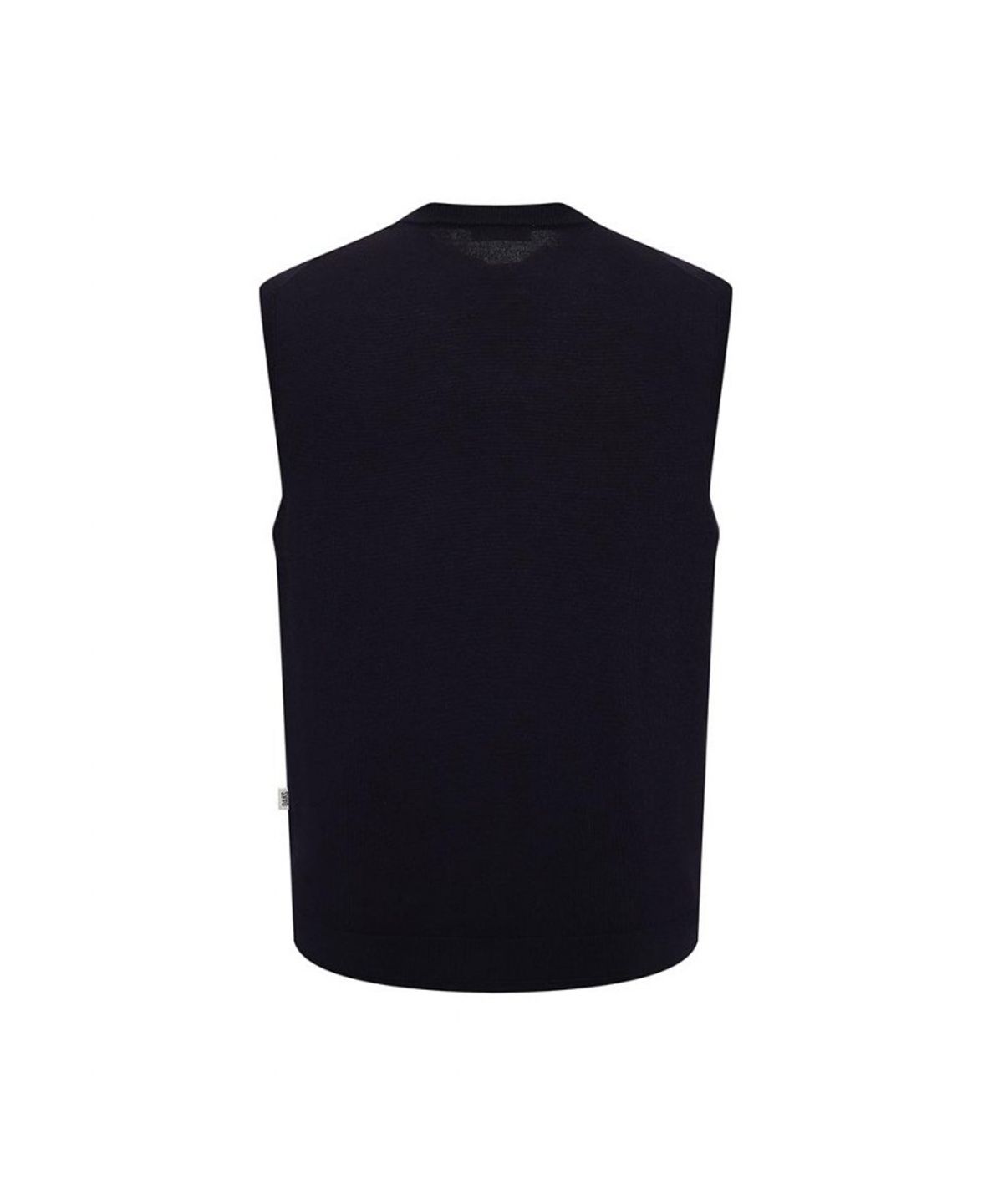 닥스셔츠(DAKS SHIRTS) 울100 베스트 레귤러핏 네이비_DLW3SWVE450N1