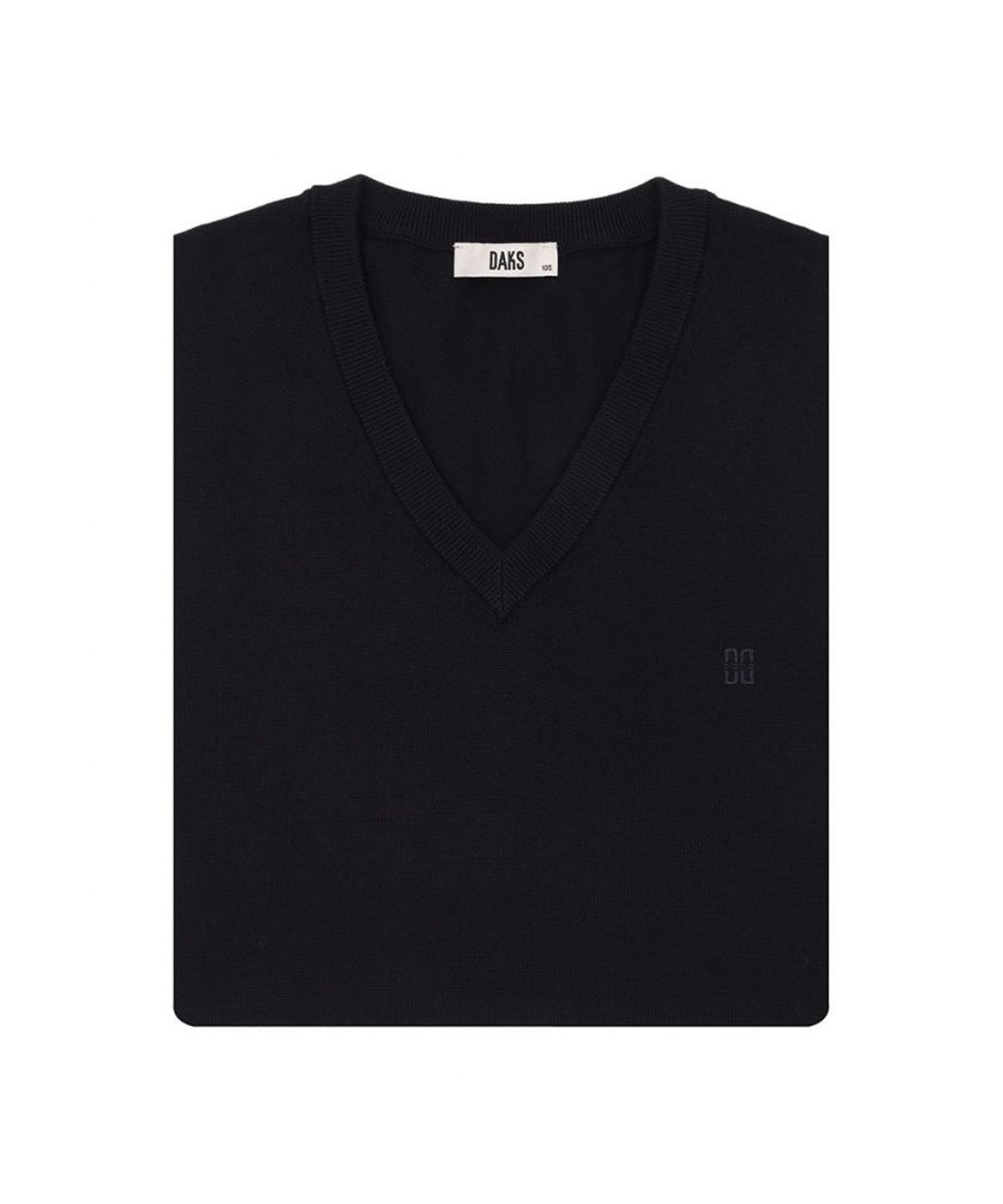 닥스셔츠(DAKS SHIRTS) 울100 워셔블 베스트 레귤러핏 네이비_DMA1SWVE150N1