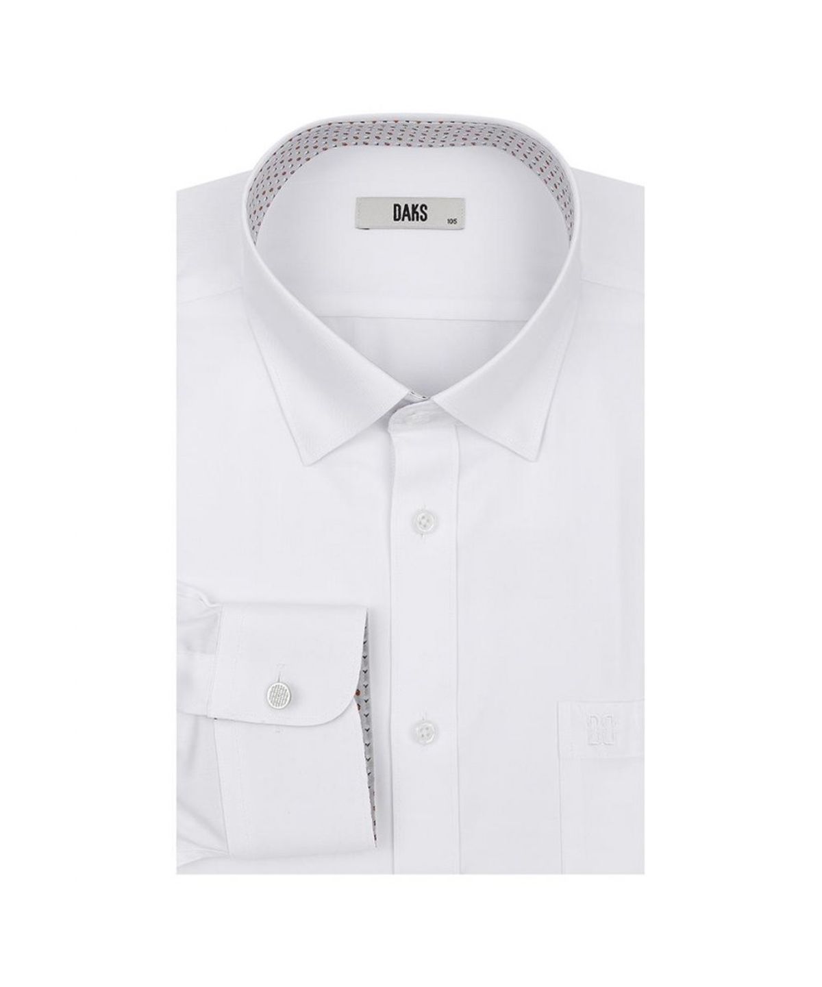 닥스셔츠(DAKS SHIRTS) 레이온혼방 노케어 셔츠 레귤러핏 화이트_DMA1SHDL104A1