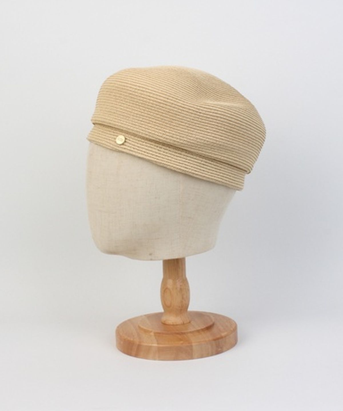 유니버셜 케미스트리(UNIVERSAL CHEMISTRY) Summer Logo Beige Beret 베레모