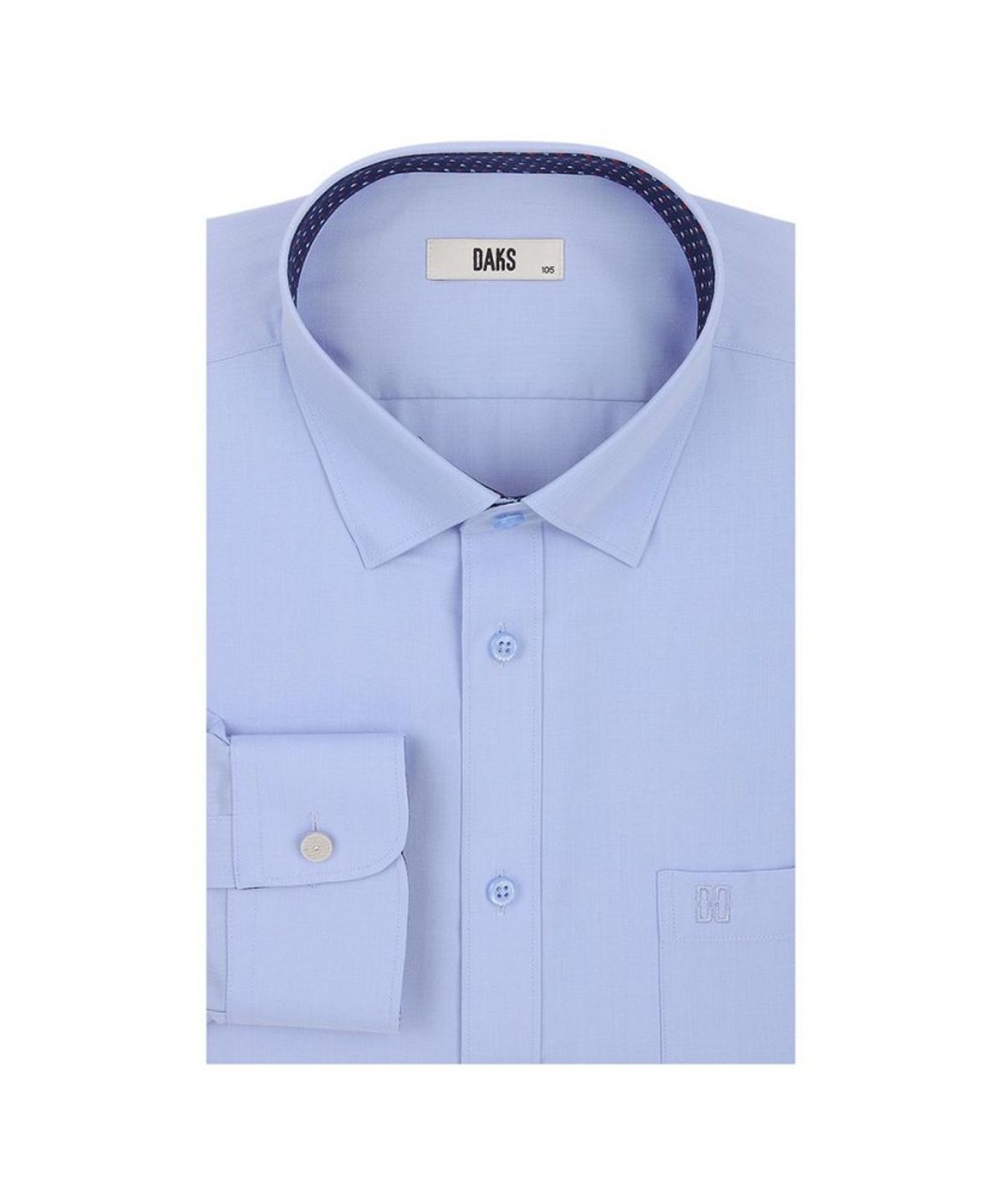 닥스셔츠(DAKS SHIRTS) 레이온혼방 노케어 셔츠 레귤러핏 블루_DMA1SHDL104B1