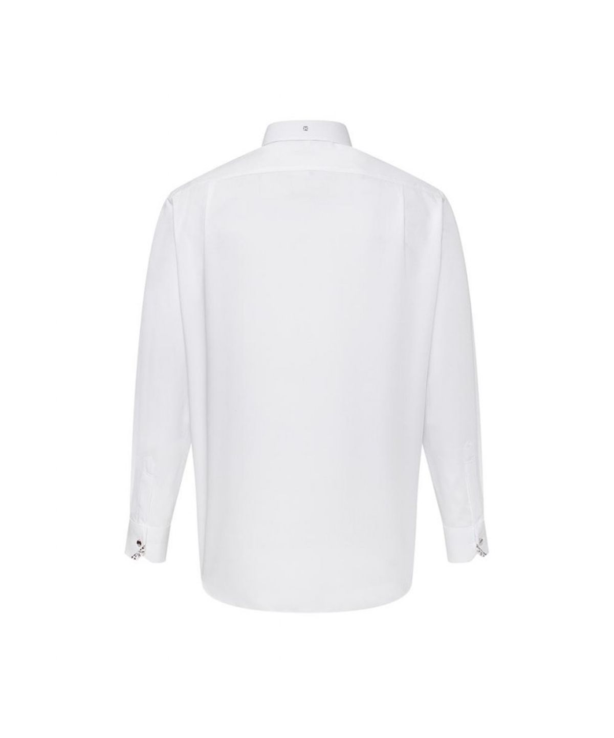닥스셔츠(DAKS SHIRTS) 레이온혼방 노케어 포인트체크 셔츠 레귤러핏 화이트_DMA1SHDL110A1