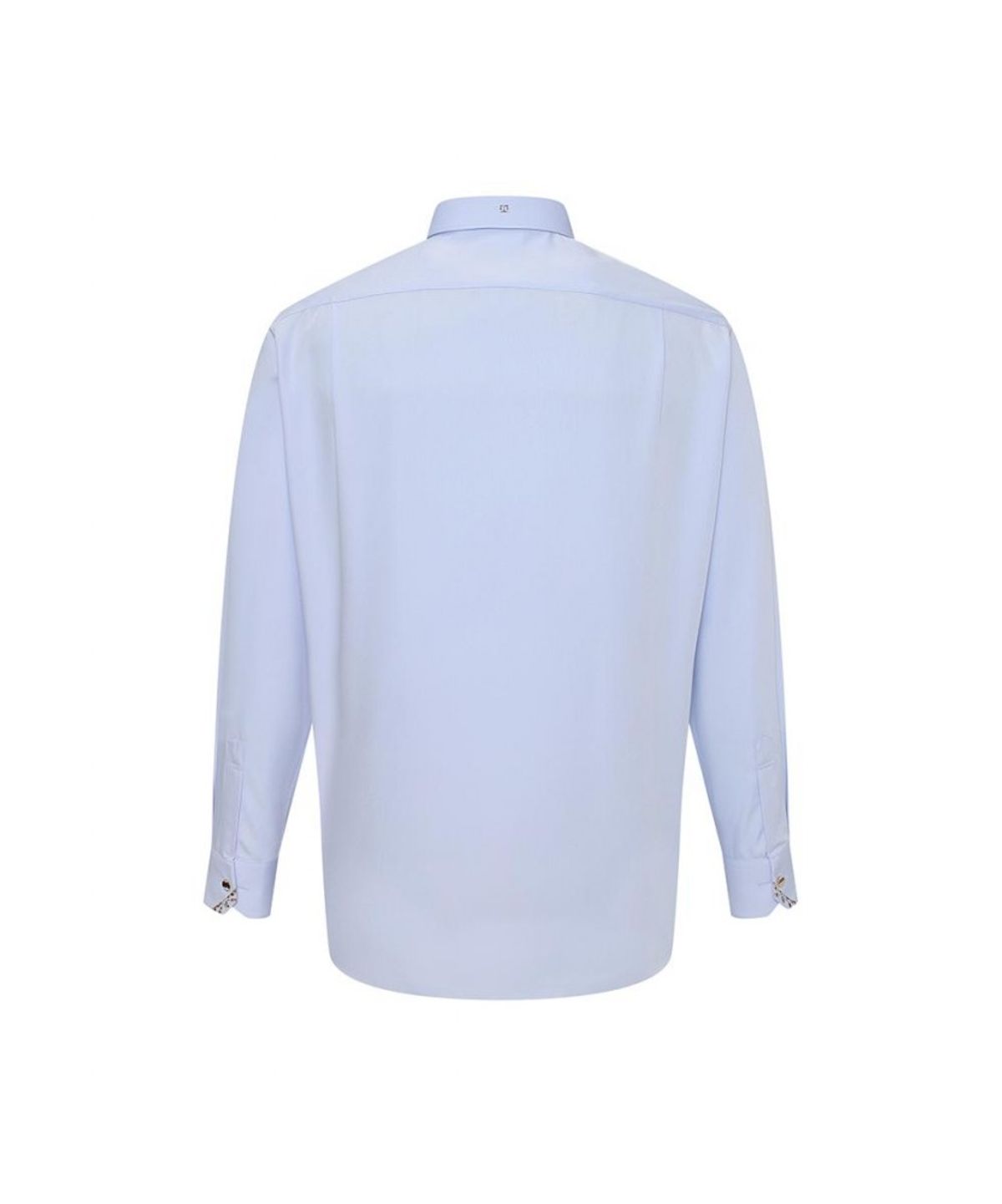 닥스셔츠(DAKS SHIRTS) 레이온혼방 노케어 포인트체크 셔츠 레귤러핏 블루_DMA1SHDL110B1