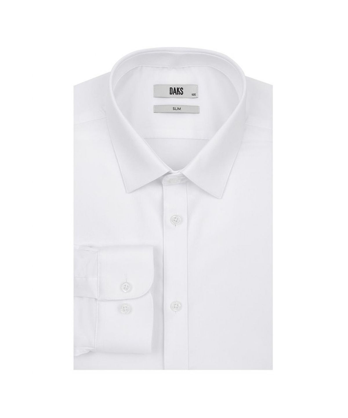 닥스셔츠(DAKS SHIRTS) 레이온혼방 노케어 셔츠 슬림핏 화이트_DMA1SHDL304A1