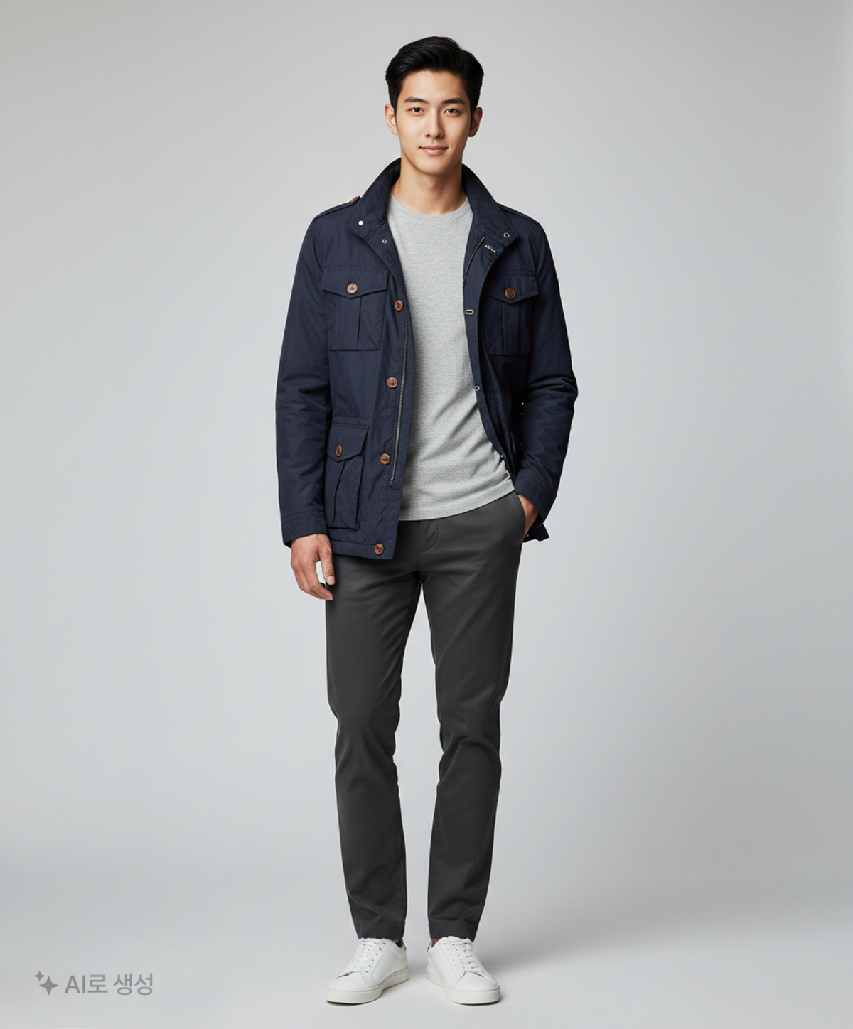 타미힐피거(TOMMY HILFIGER) 사파리/헌팅 재킷 M