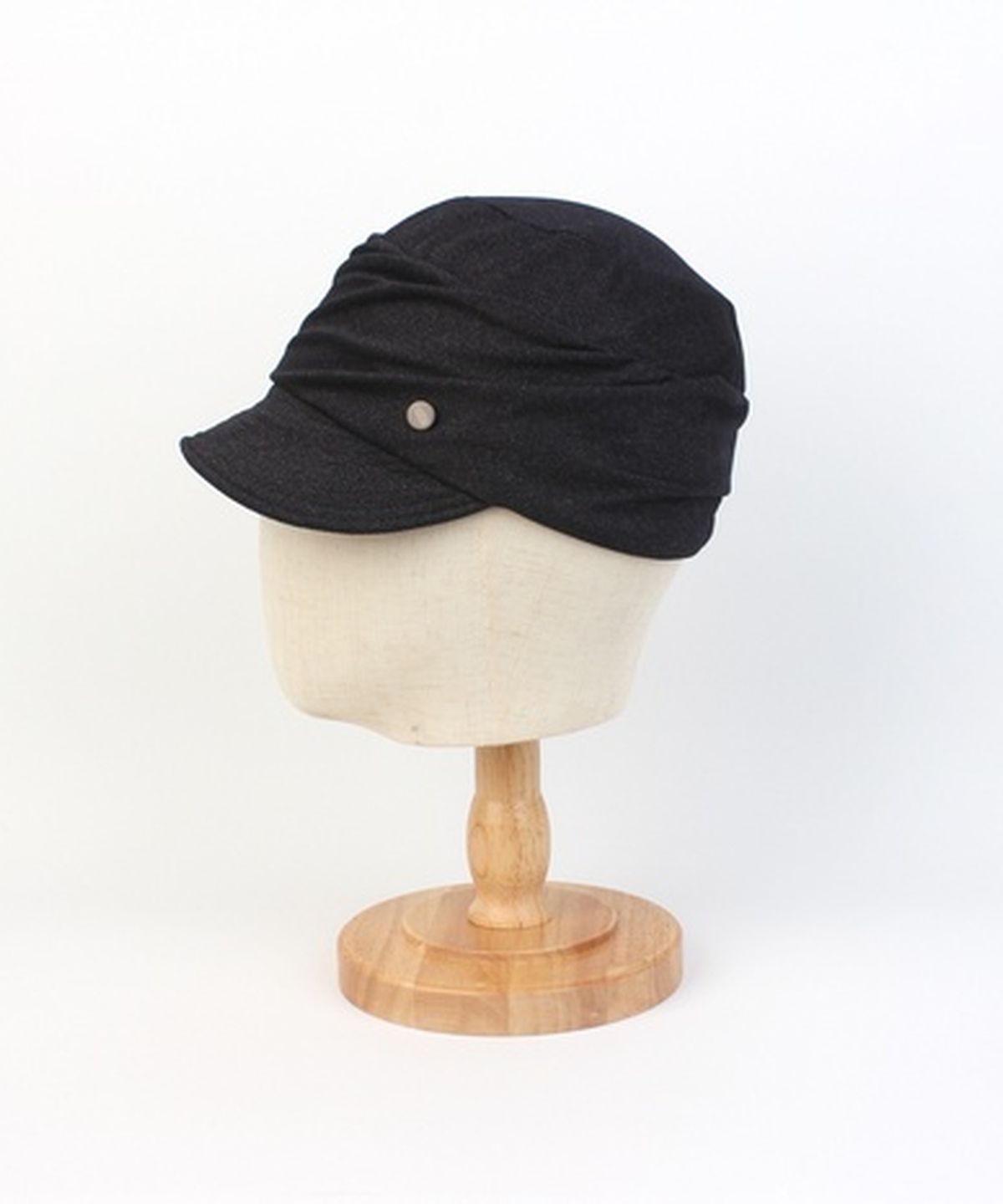 유니버셜 케미스트리(UNIVERSAL CHEMISTRY) Wire Wrinkle Poly Black Marine Cap 마린캡