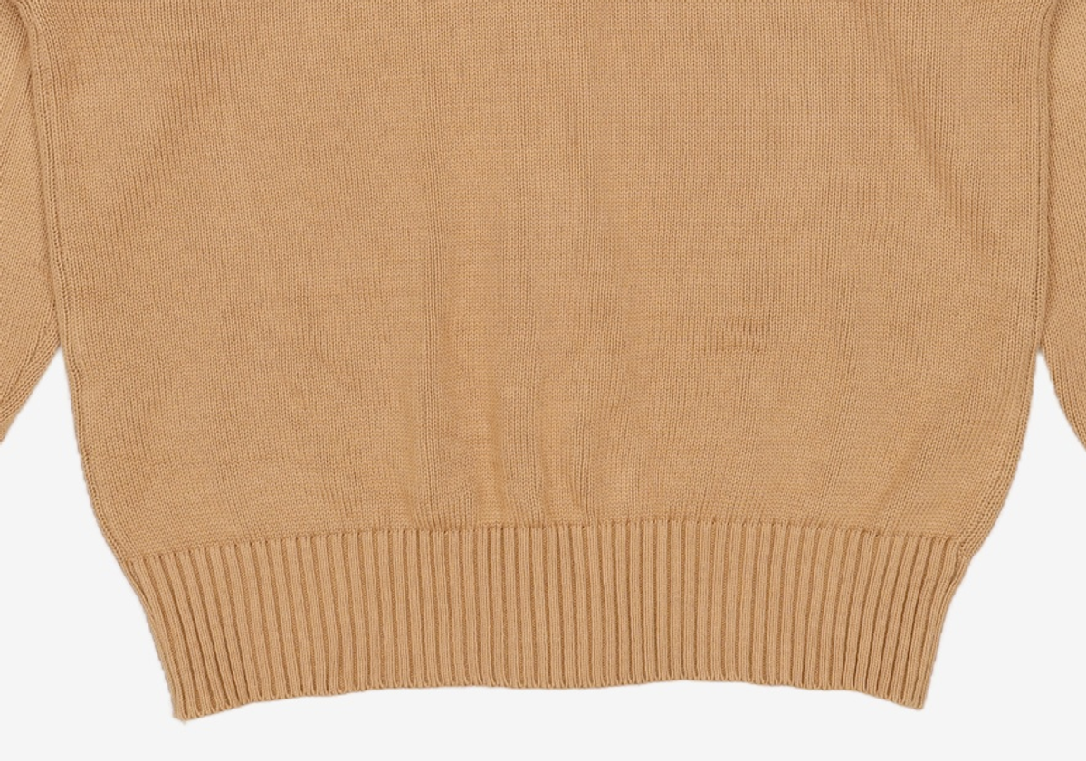 코닥(KODAK) 시그니처 미니로고 가디건 BEIGE 100