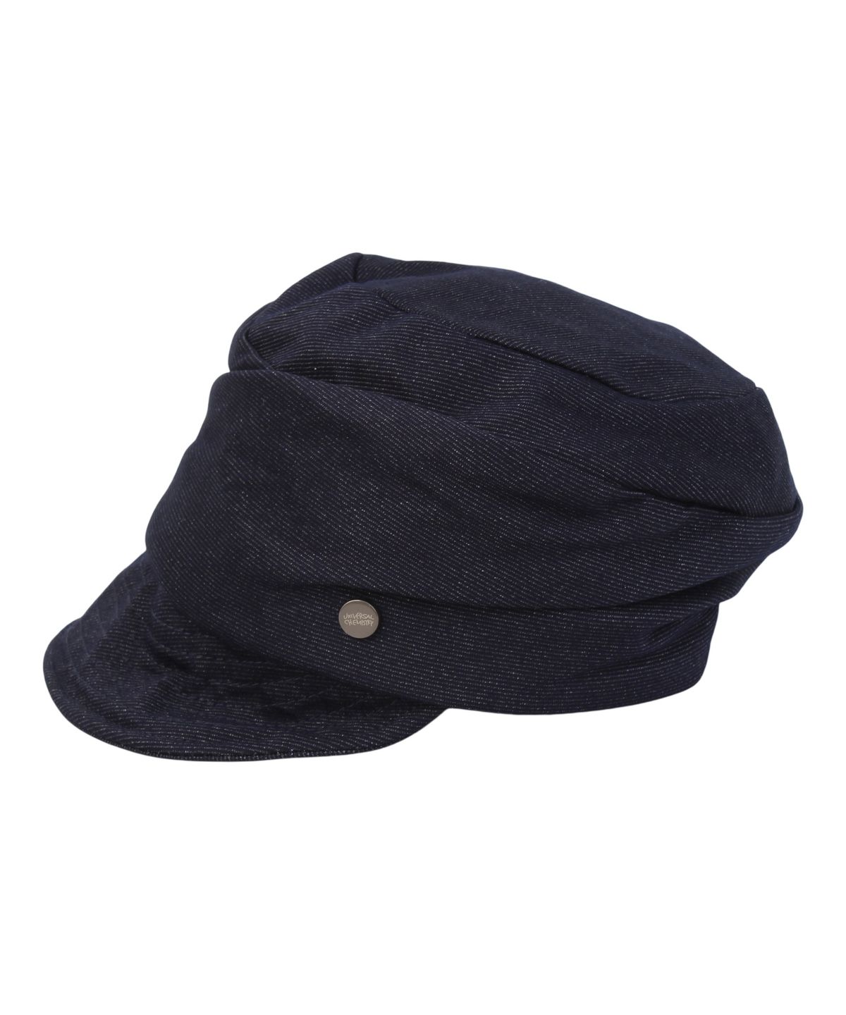 유니버셜 케미스트리(UNIVERSAL CHEMISTRY) Wire Wrinkle Poly Navy Marine Cap 마린캡