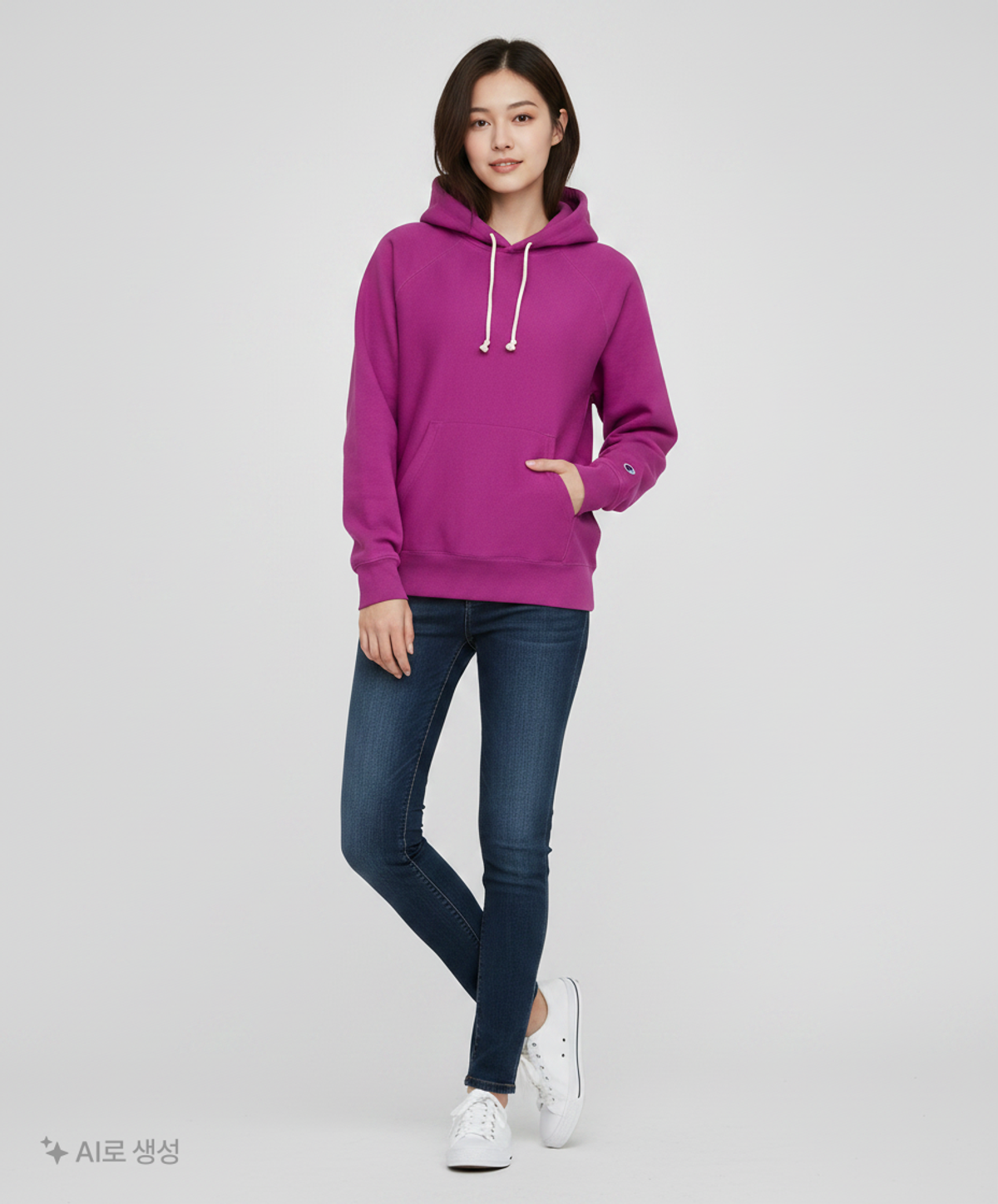 챔피온(CHAMPION) 후드 티셔츠 S
