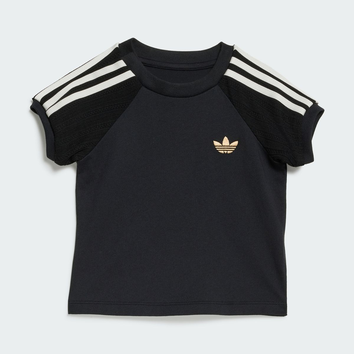 아디다스 키즈(ADIDAS KIDS) 슬림 니트 티 레깅스 세트 KR9062