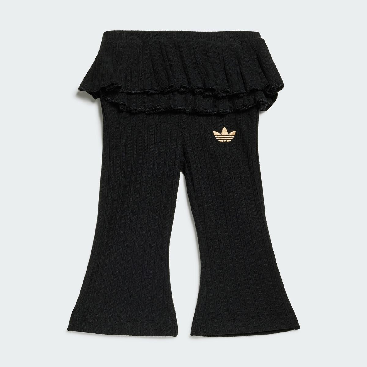 아디다스 키즈(ADIDAS KIDS) 슬림 니트 티 레깅스 세트 KR9062