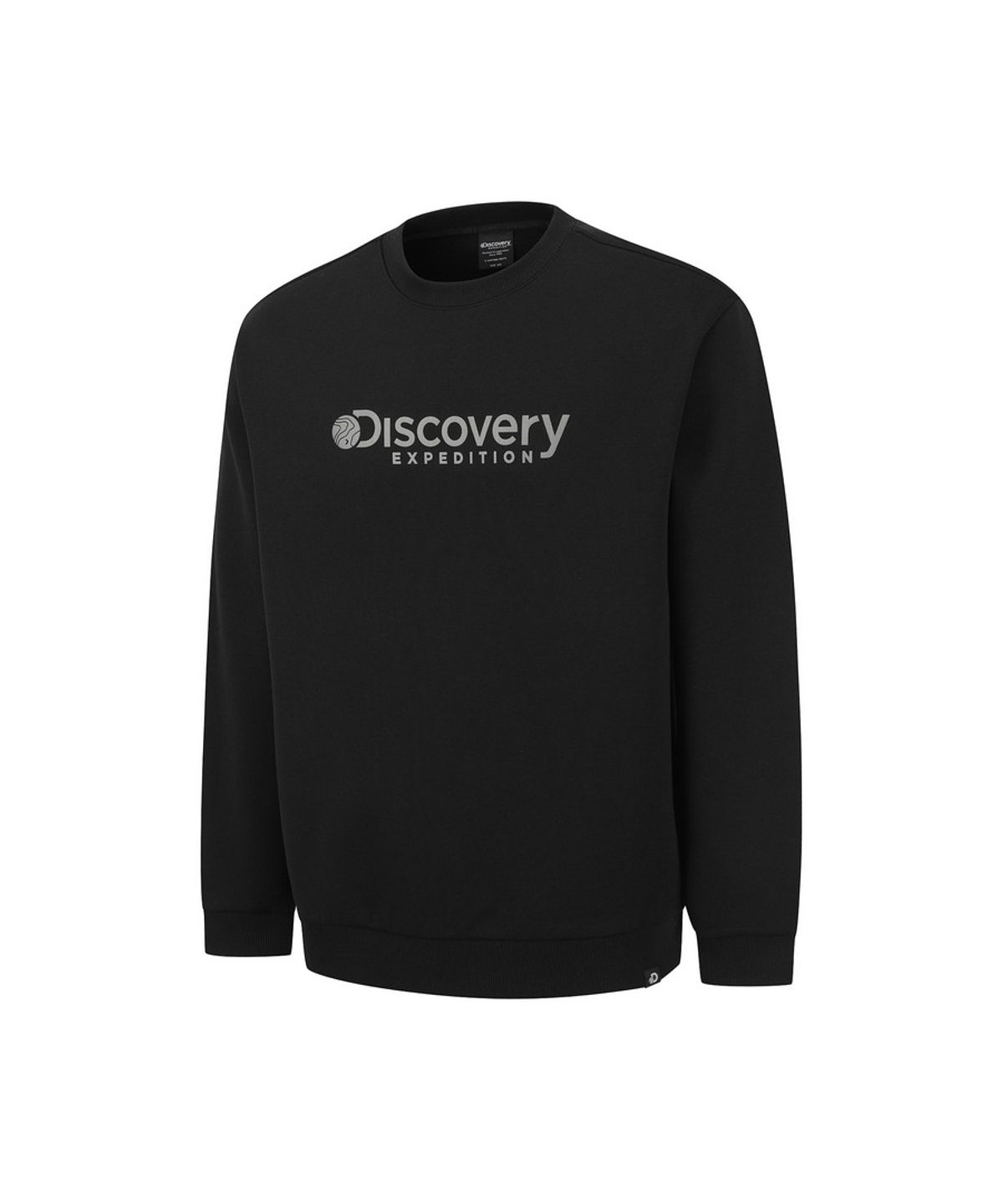 디스커버리 익스페디션(DISCOVERY EXPEDITION) 에센셜 로건 맨투맨 (BLACK)