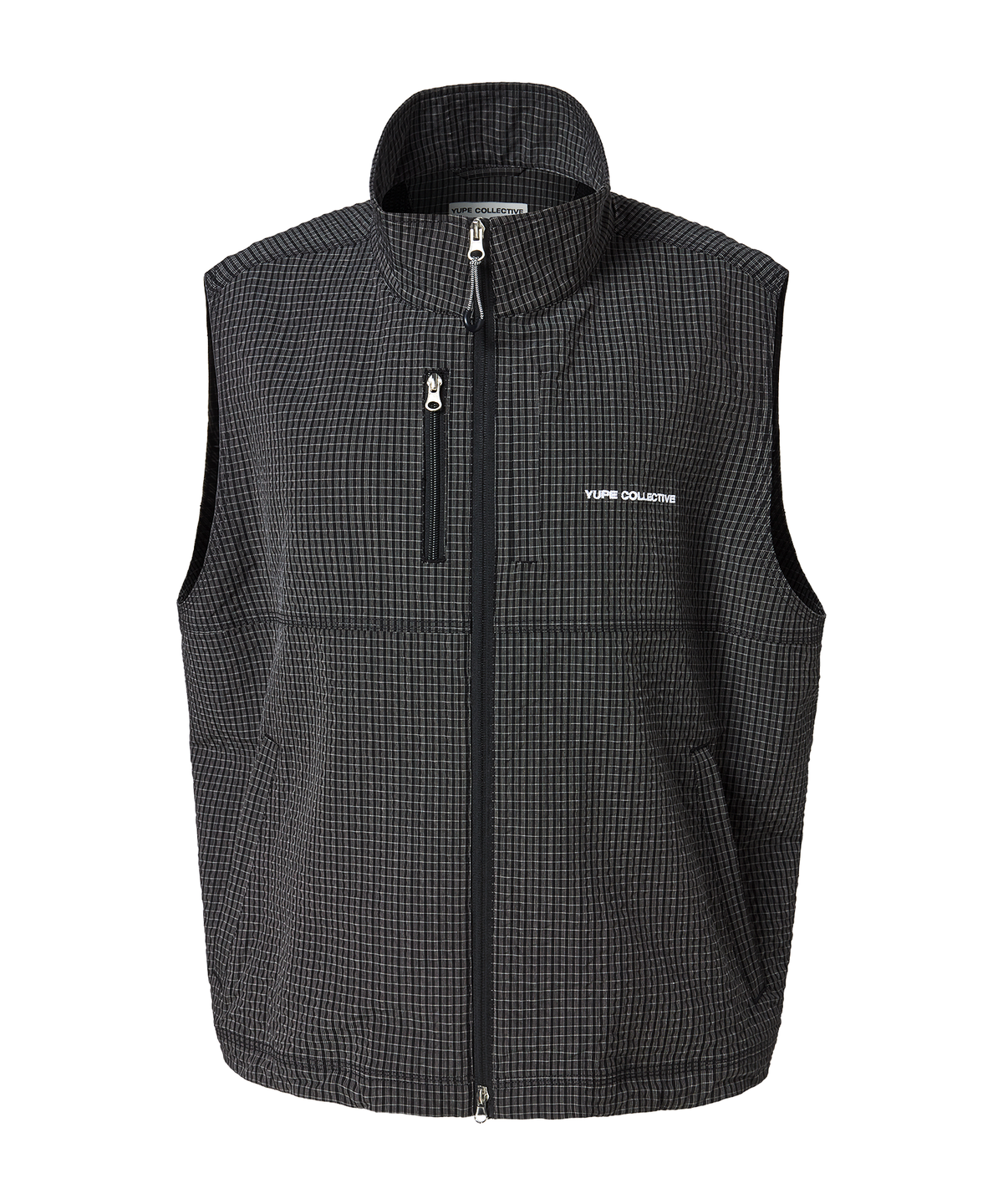 유프(YUPE) Comfy checkered vest