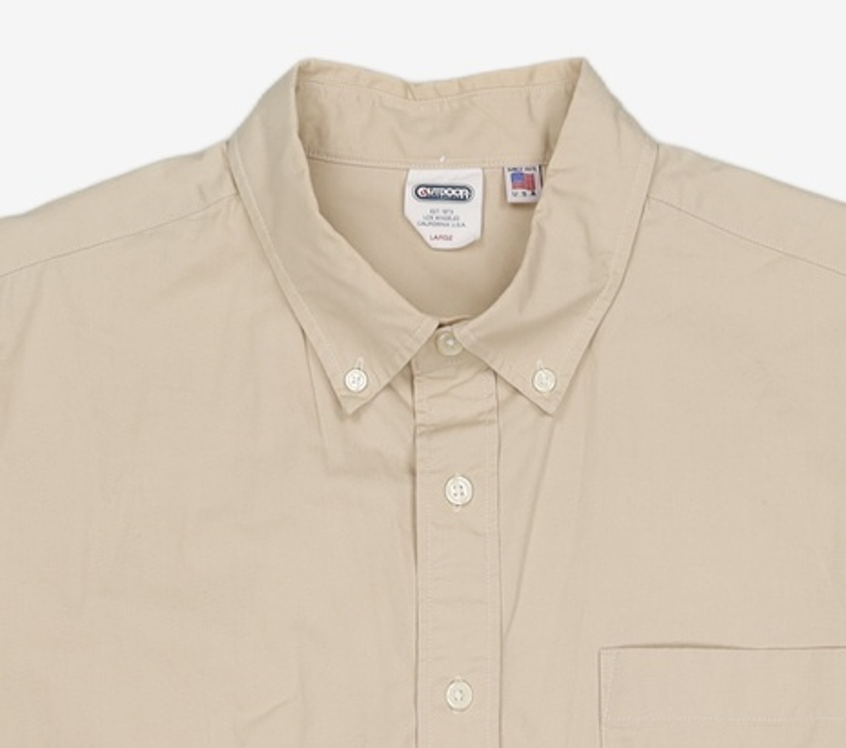 아웃도어 프로덕츠(OUTDOOR PRODUCTS) 에센셜 면 트윌 셔츠 TWILL COTTON SHIRTS L