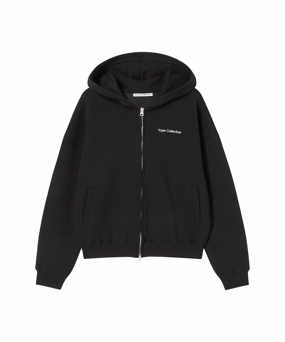 유프(YUPE) Compact Hood Zip-up - Black