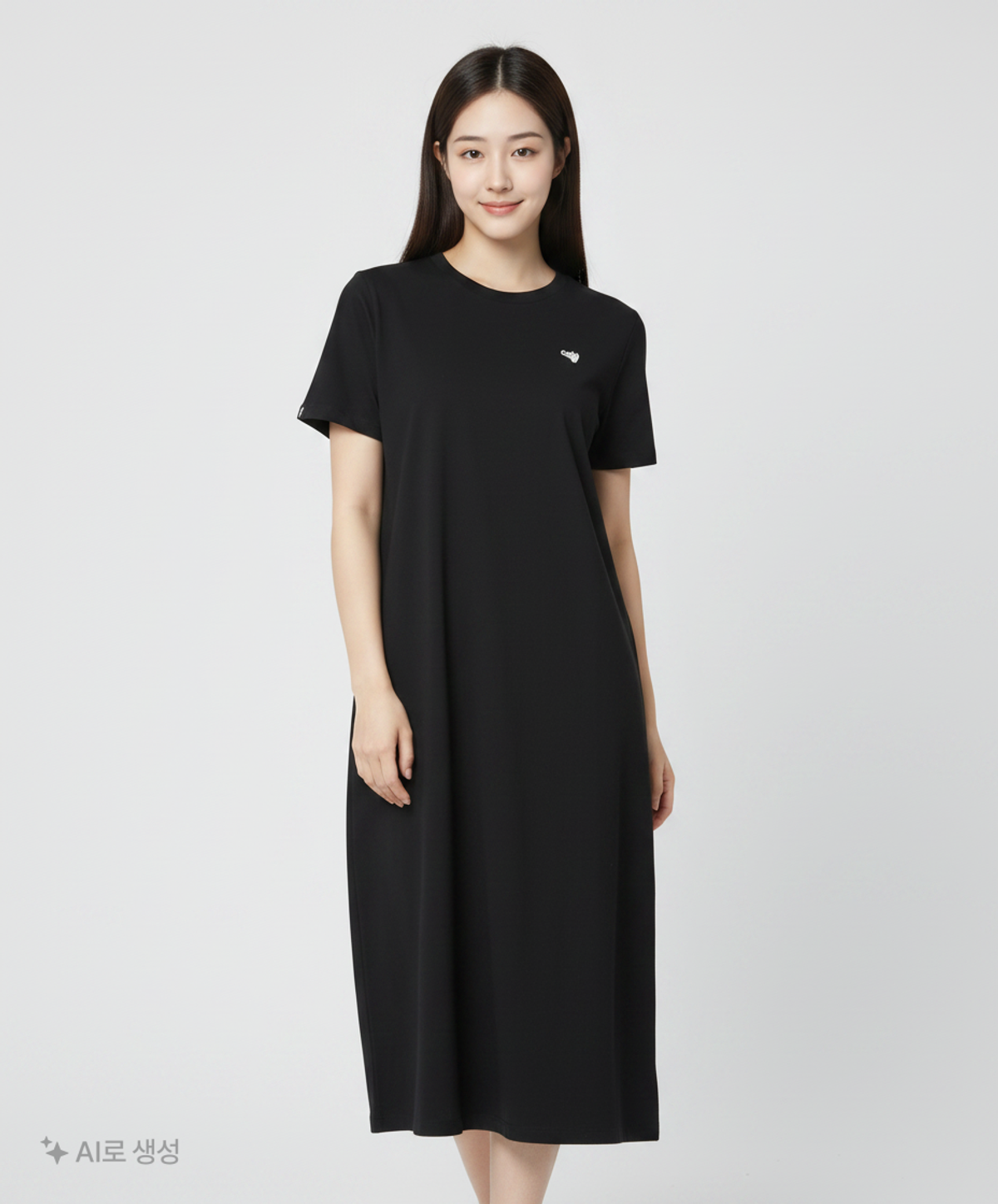 골라(GOLA) 스몰 로고 맥시 원피스 W SMALL LOGO MAXI OP FREE