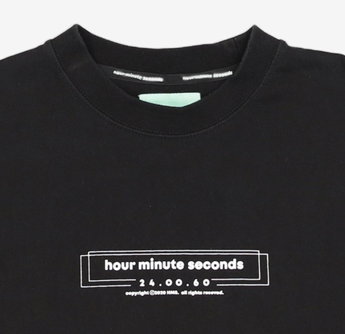 아워미닛세컨즈(HOUR MINUTE SECONDS) 반소매 티셔츠 L
