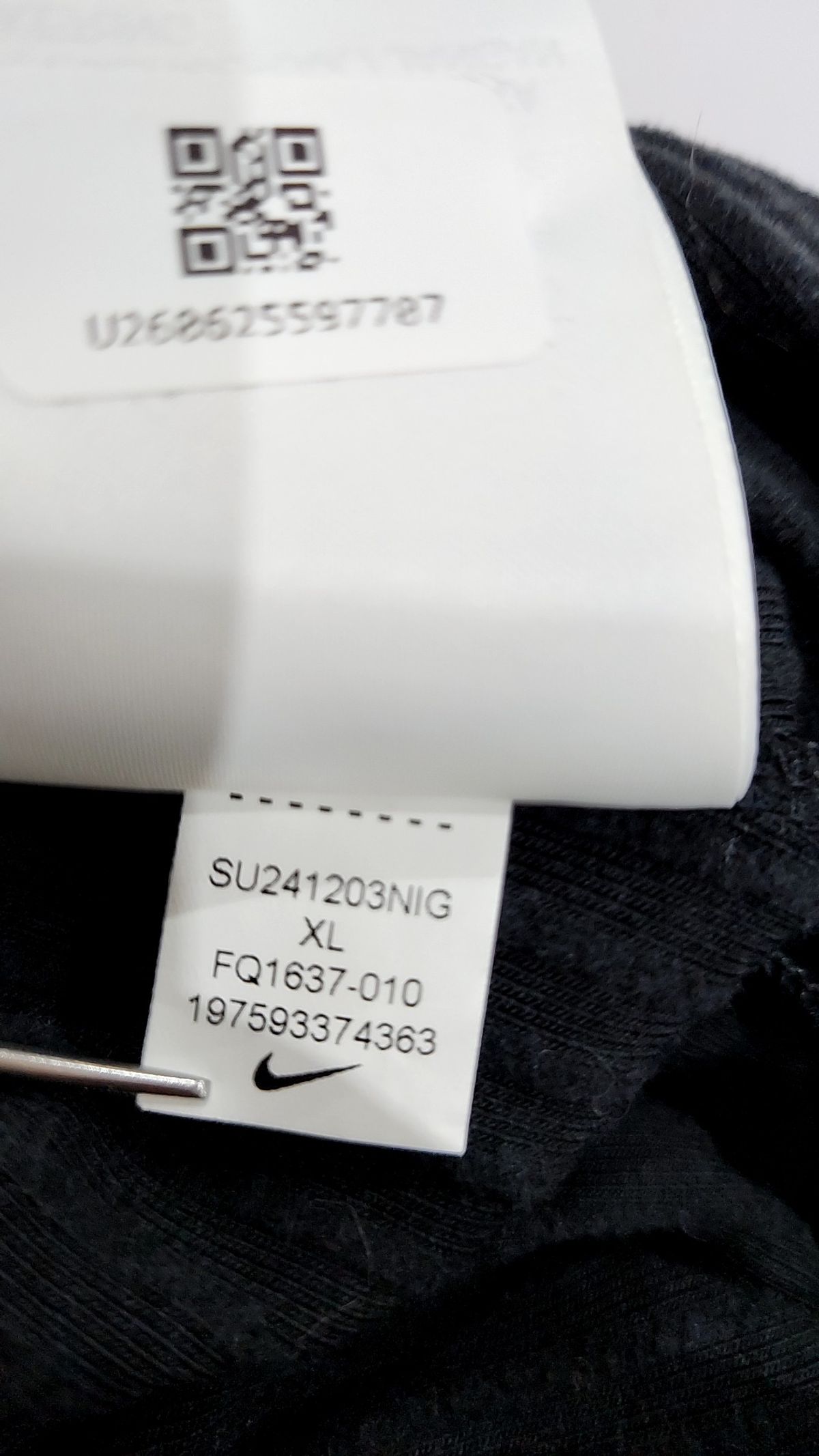 나이키(NIKE) 스포츠웨어 칠 니트 슬림 골지 미디 스커트 W - 블랙 / FQ1637-010 XL
