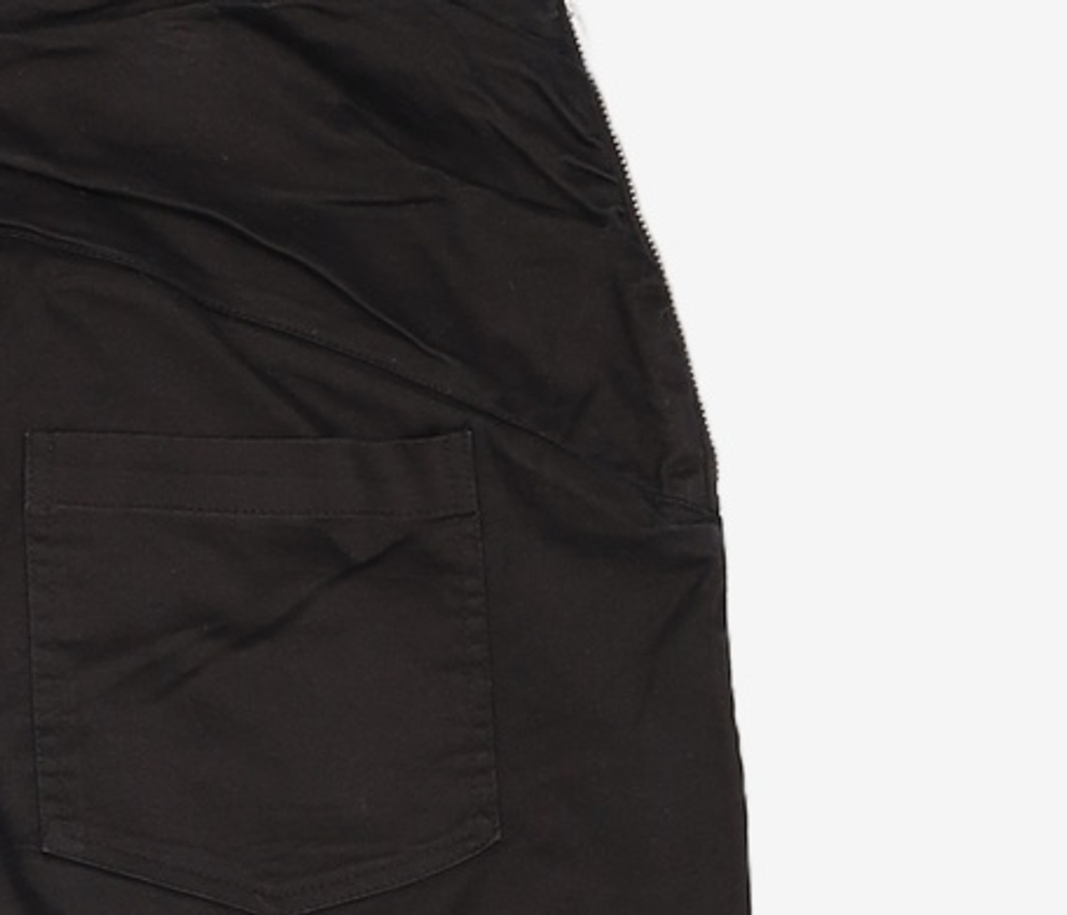 오디너리 홀리데이(ORDINARY HOLIDAY) SHIRRING WAIST BOOTCUT PANTS [BLACK] OMM