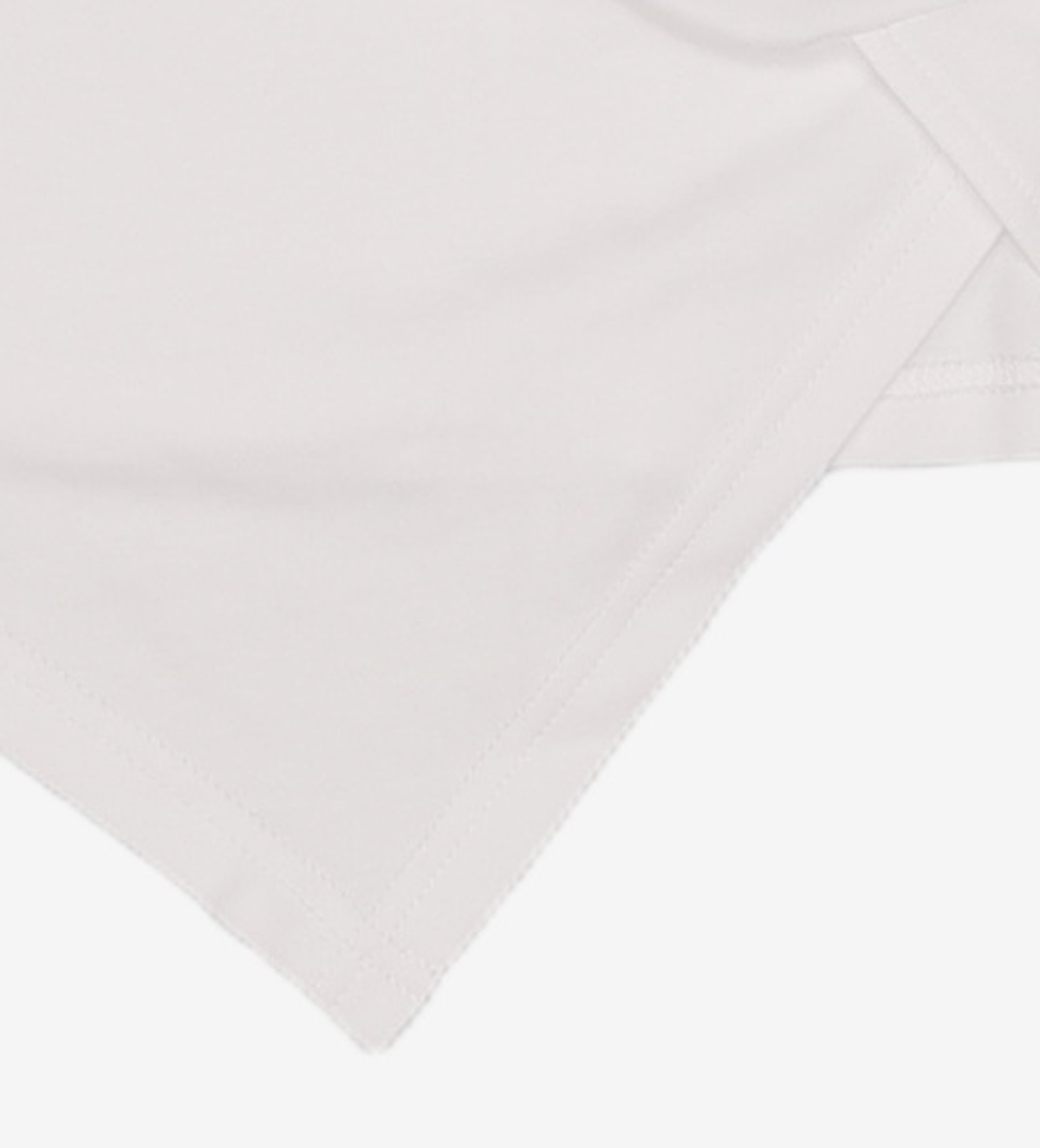 비바셔스(VIVACIOUS) Elegant Side Tuck Short T-shirt WHITE M