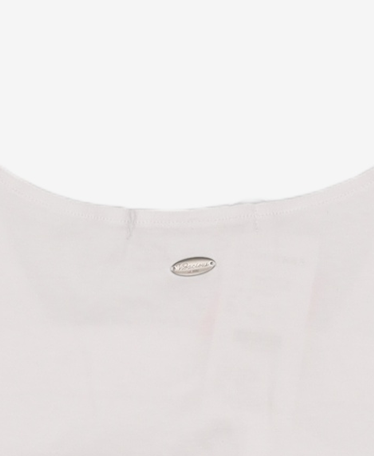 비바셔스(VIVACIOUS) Elegant Side Tuck Short T-shirt WHITE M