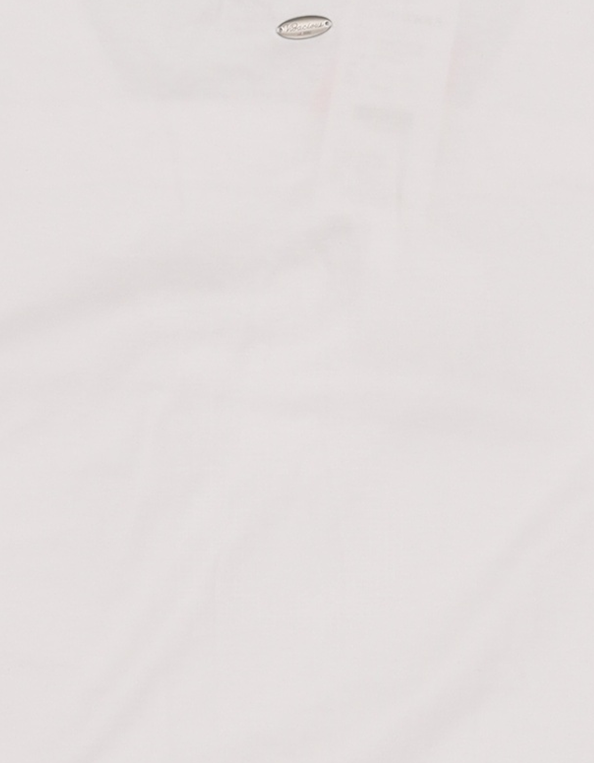 비바셔스(VIVACIOUS) Elegant Side Tuck Short T-shirt WHITE M