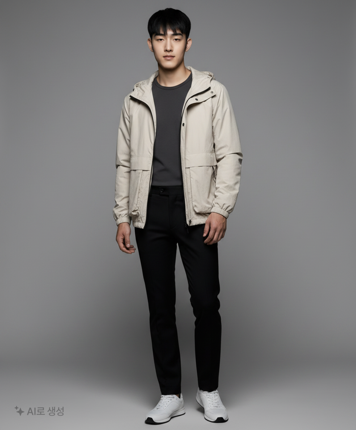 스파오(SPAO) 나일론/코치 재킷 S