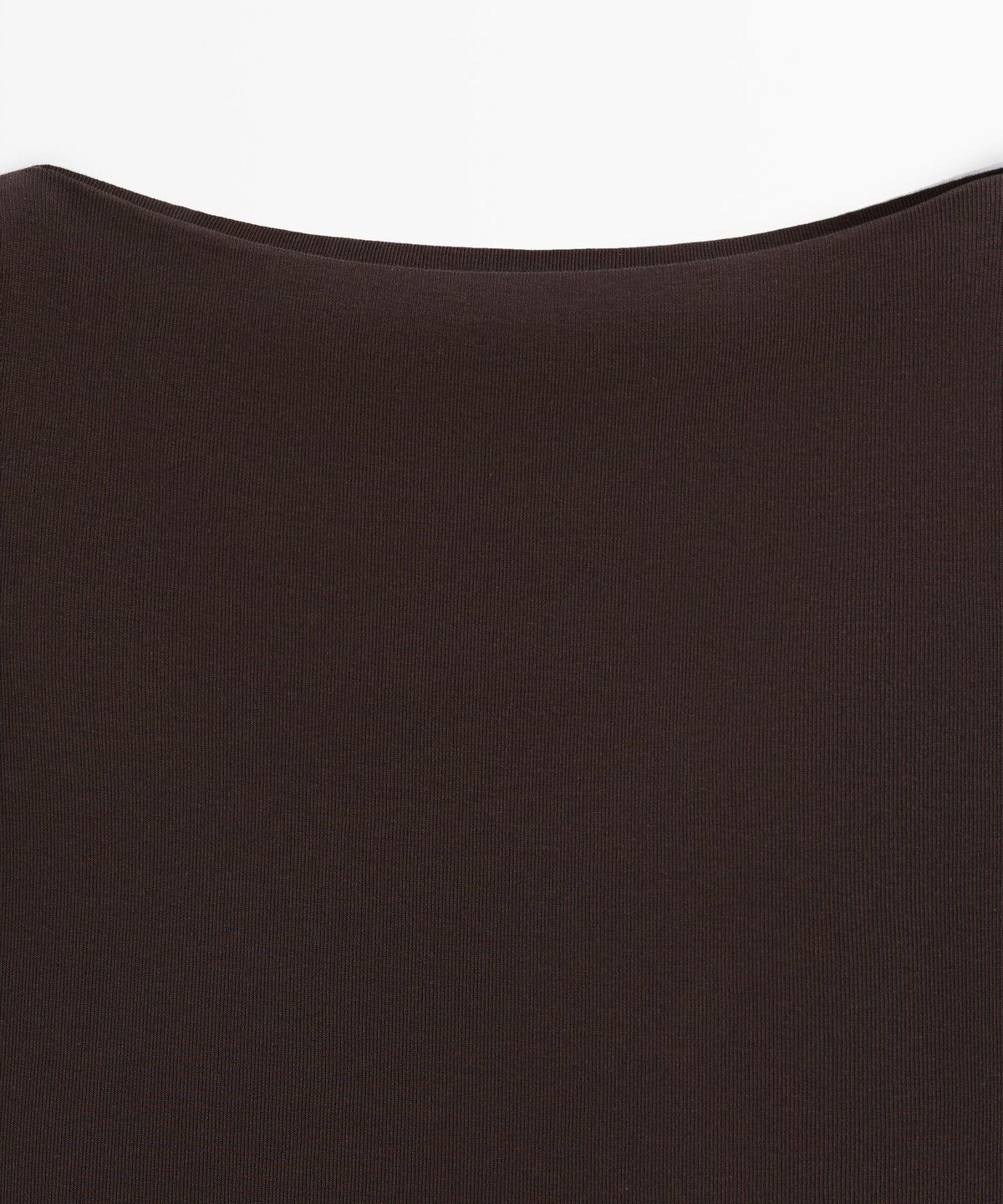 마시모두띠(MASSIMO DUTTI) 100% 코튼 일자 넥라인 티셔츠