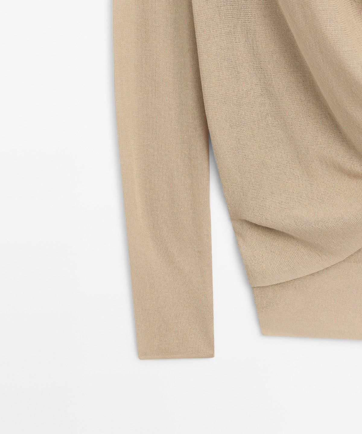마시모두띠(MASSIMO DUTTI) 드레이프 랩 니트 카디건