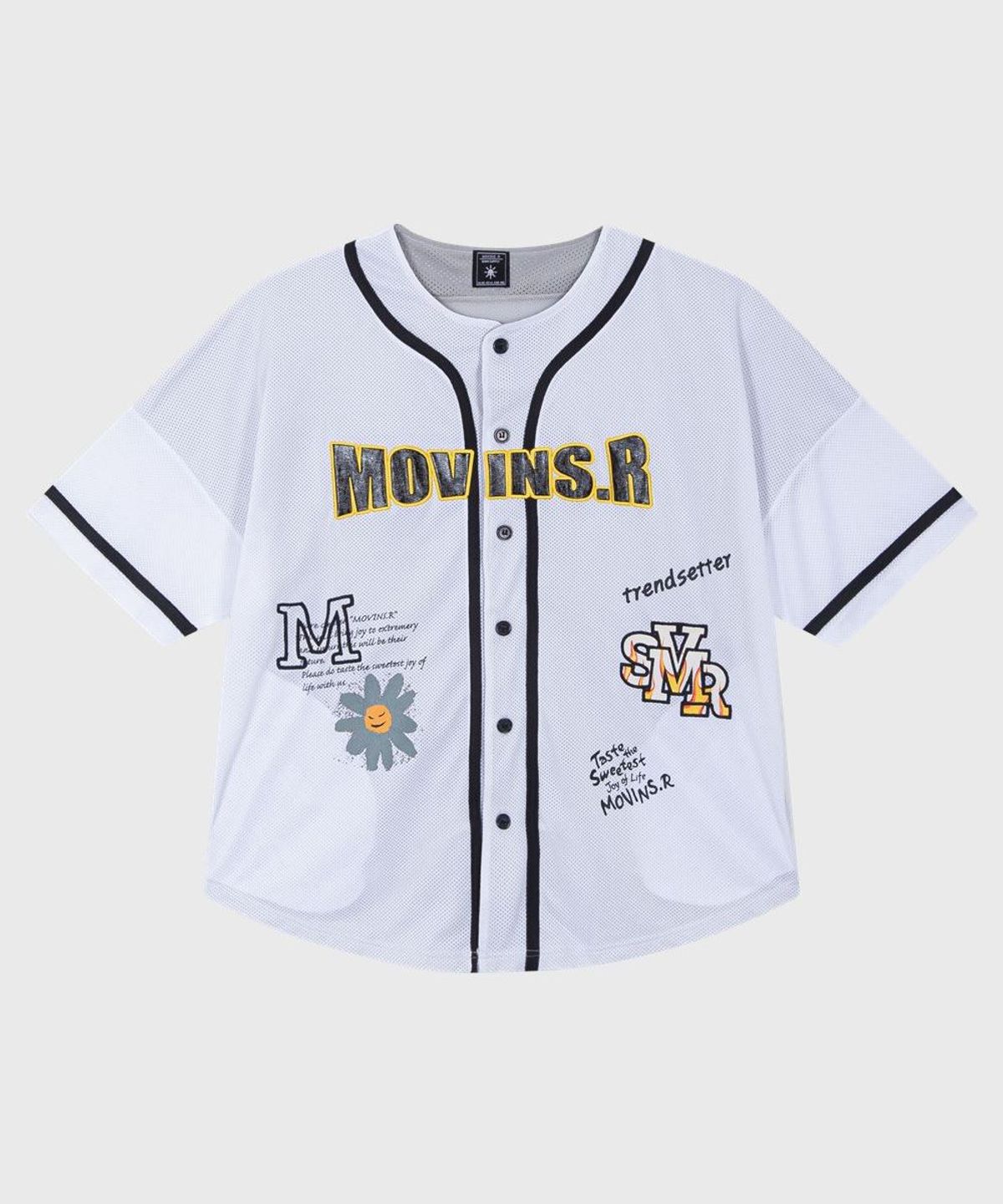 모빈스알(MOVINS.R) COCO SOFT MESH JACKET - IVORY