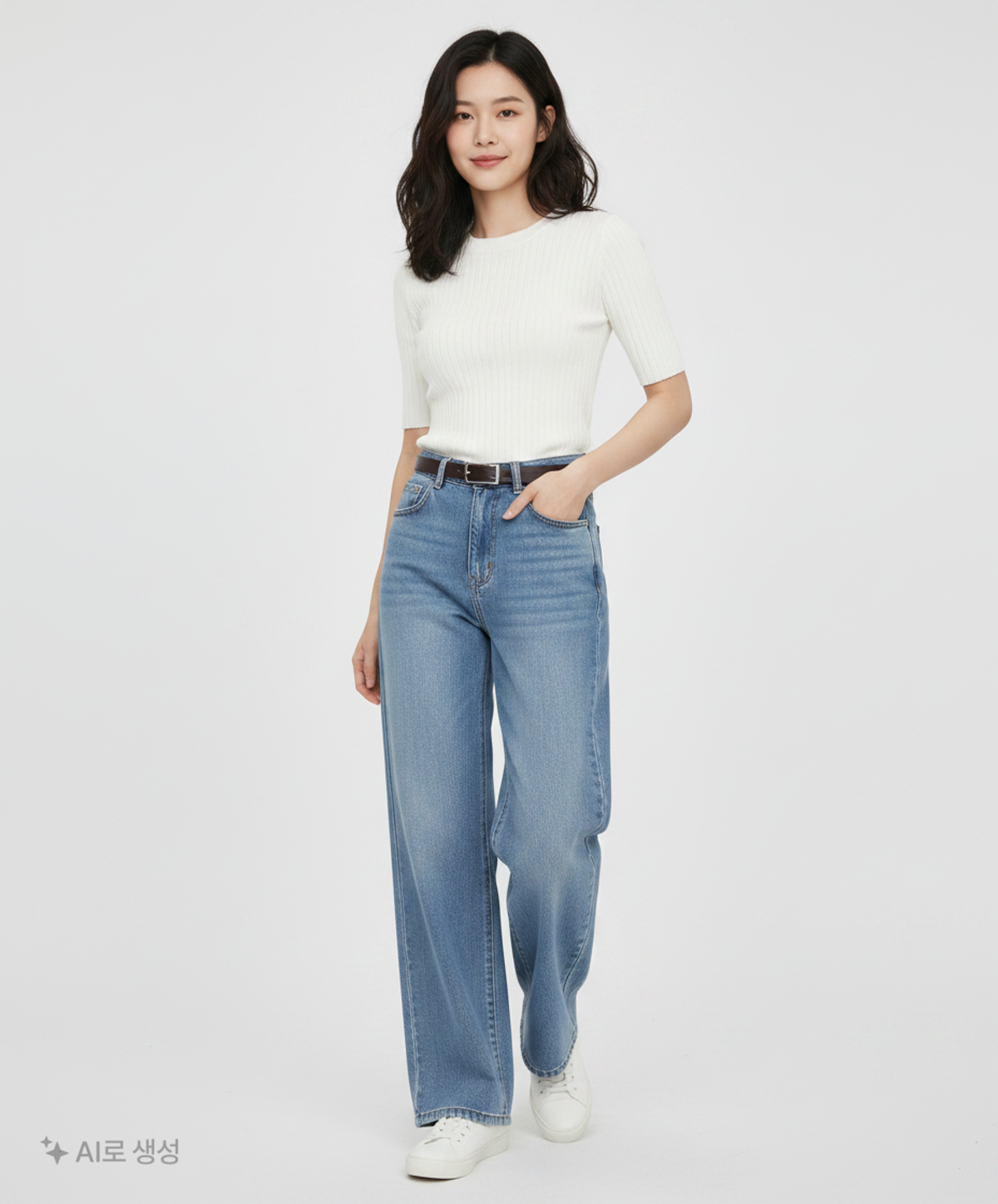 어반레비보(URBAN REVIVO) 청/데님 팬츠 28