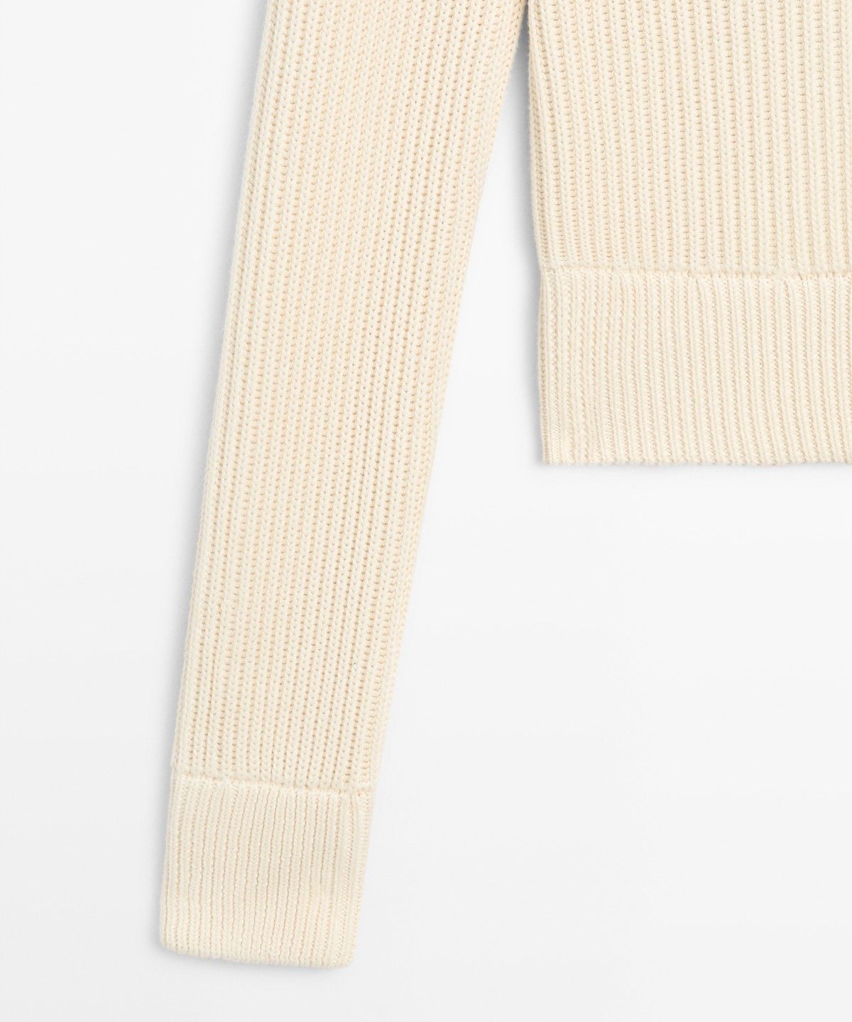 마시모두띠(MASSIMO DUTTI) 100% 코튼 펄 장식 니트 가디건