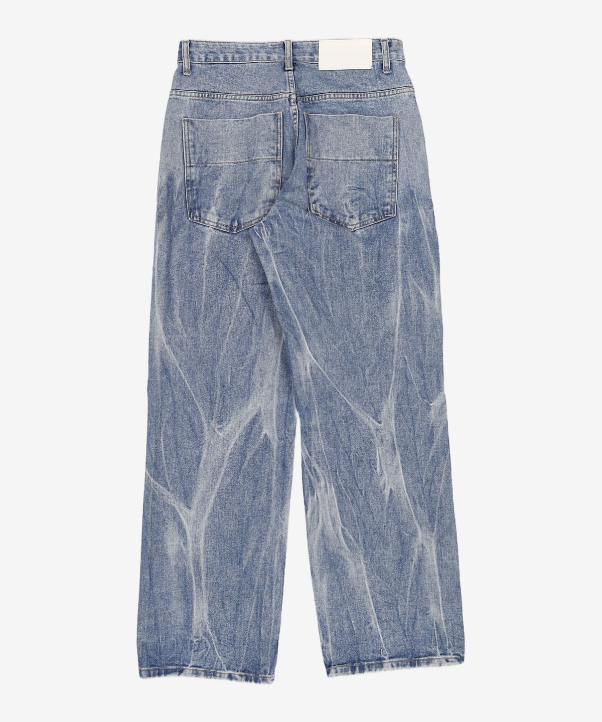 데케트(DECET) Mid Rise Wide Jeans DCPT027AshBlack 28