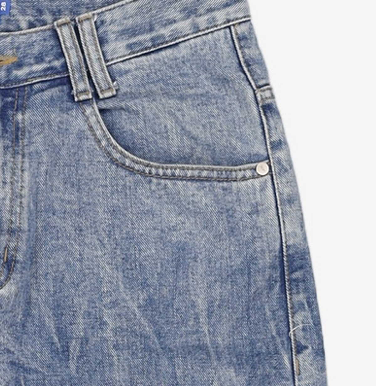 데케트(DECET) Mid Rise Wide Jeans DCPT027AshBlack 28